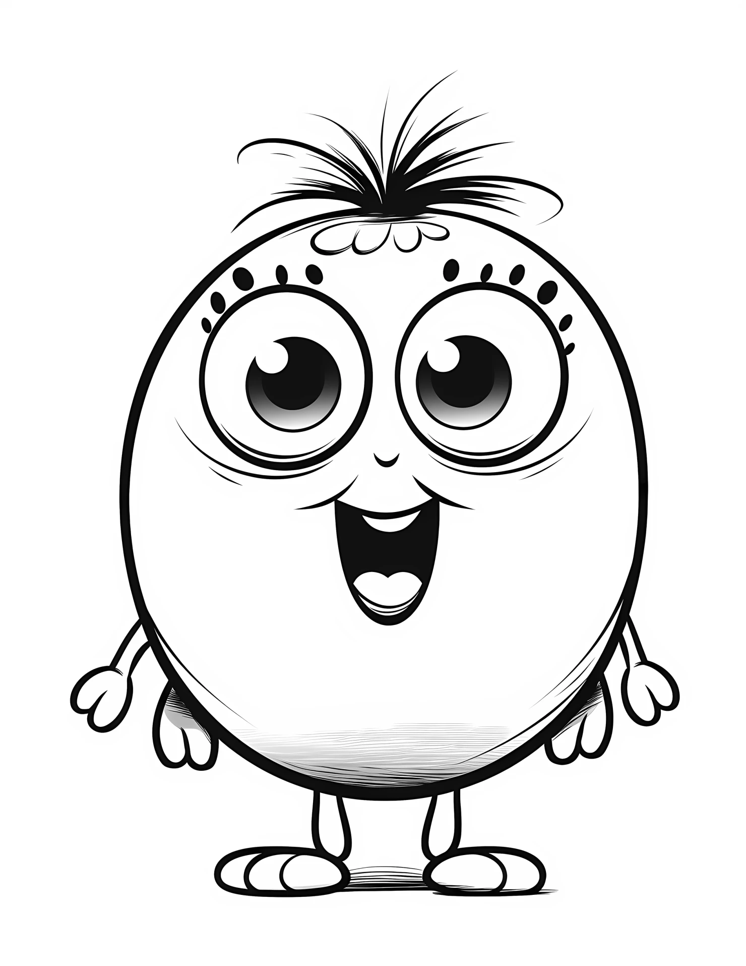 Ladybug for kids coloring page on white color background #31931