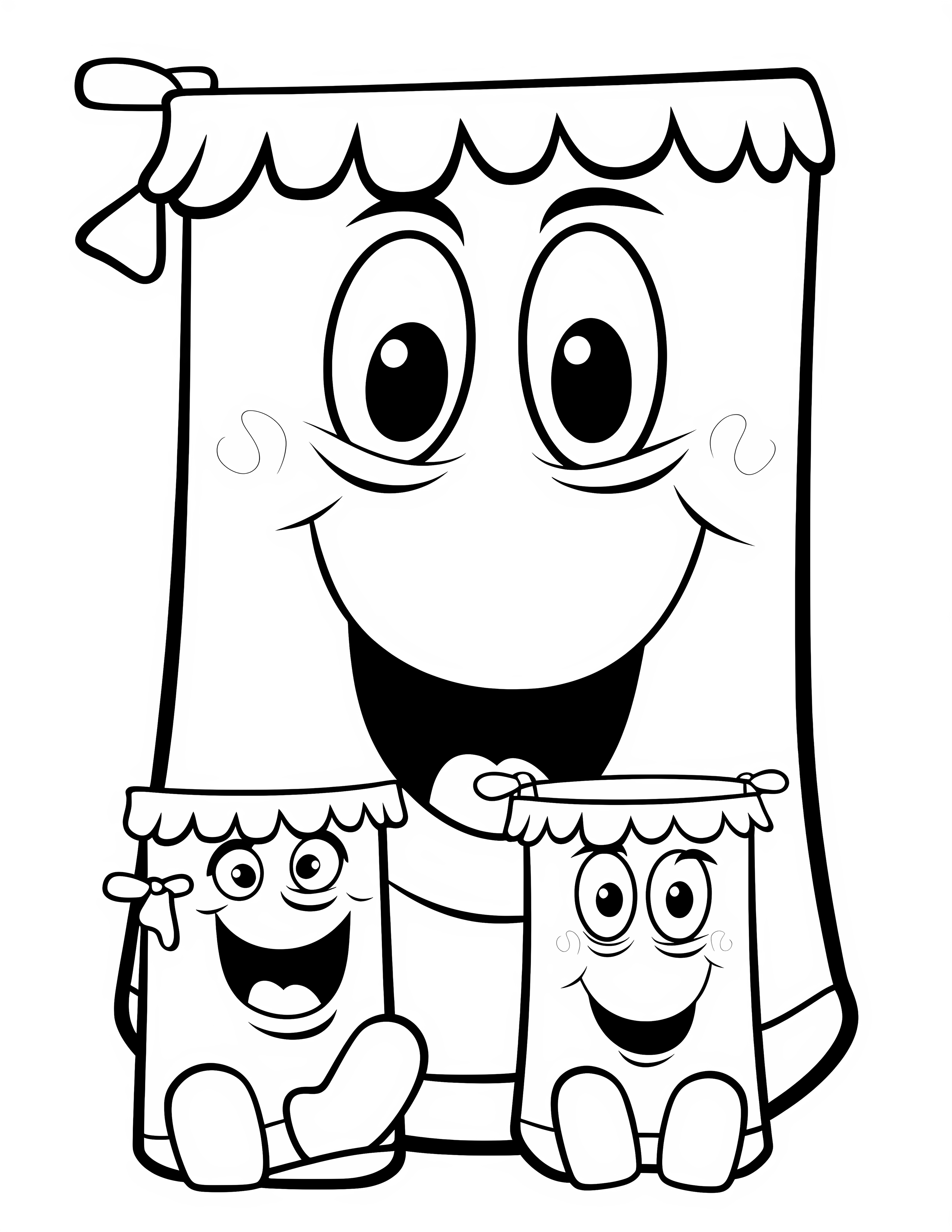 Stocking for kids coloring page on white color background #32901