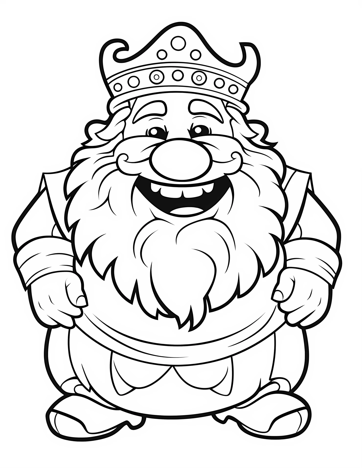 Neptune for kids coloring page on white color background #32205