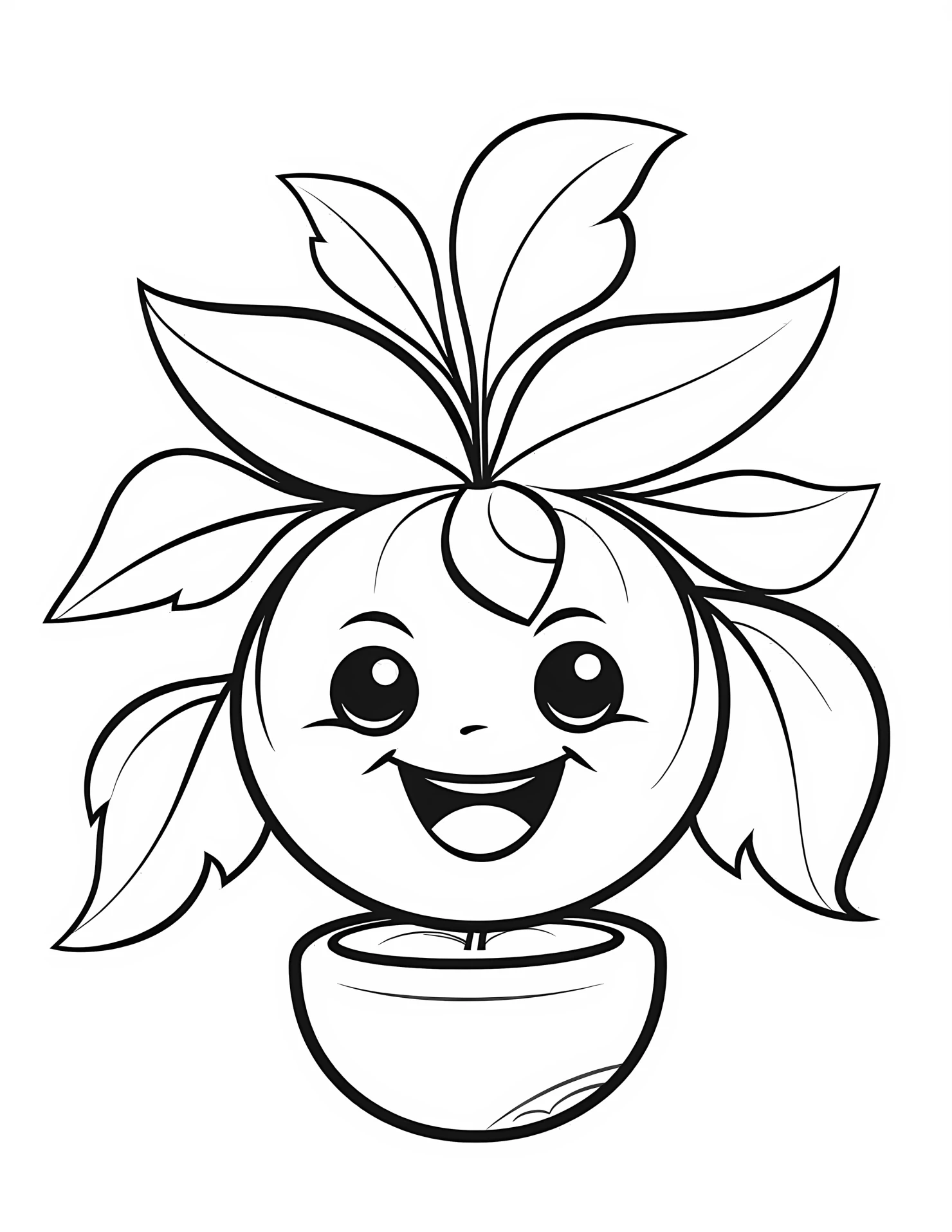 Ornament for kids coloring page on white color background #32267