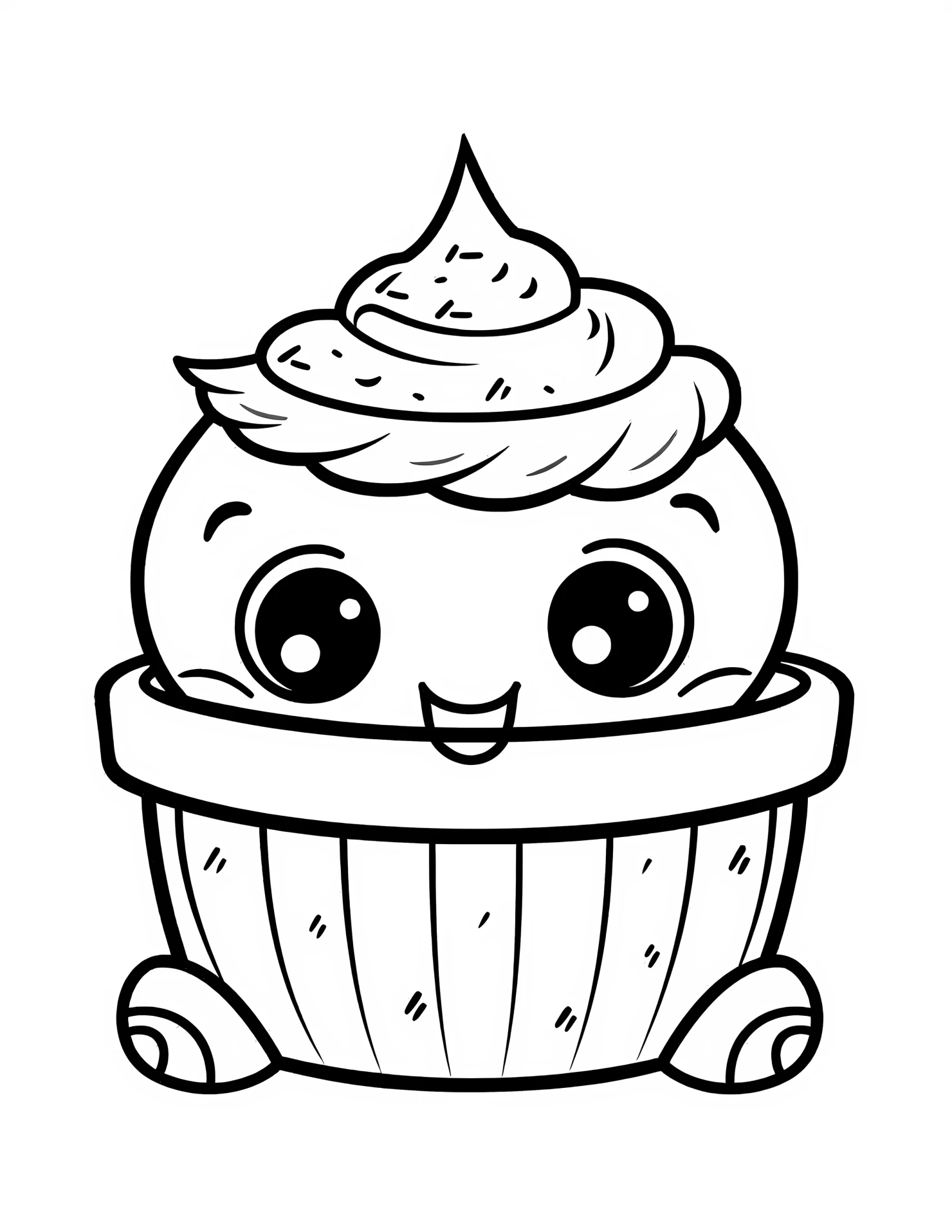 Pie for kids coloring page on white color background #32347