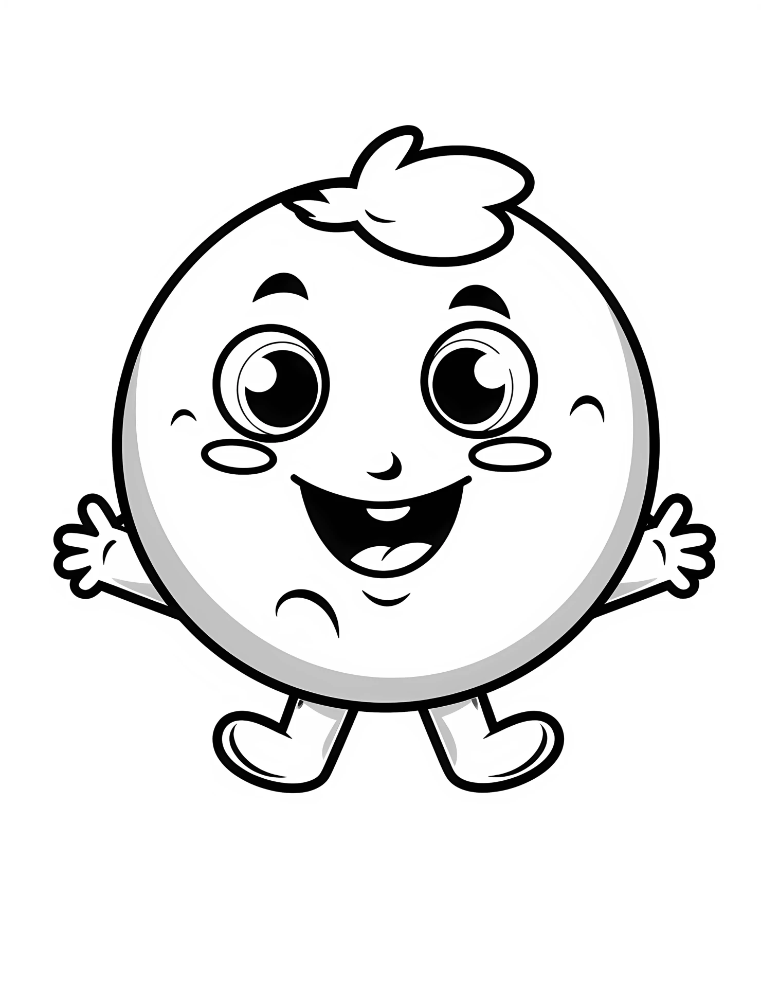 Planet for kids coloring page on white color background #32386