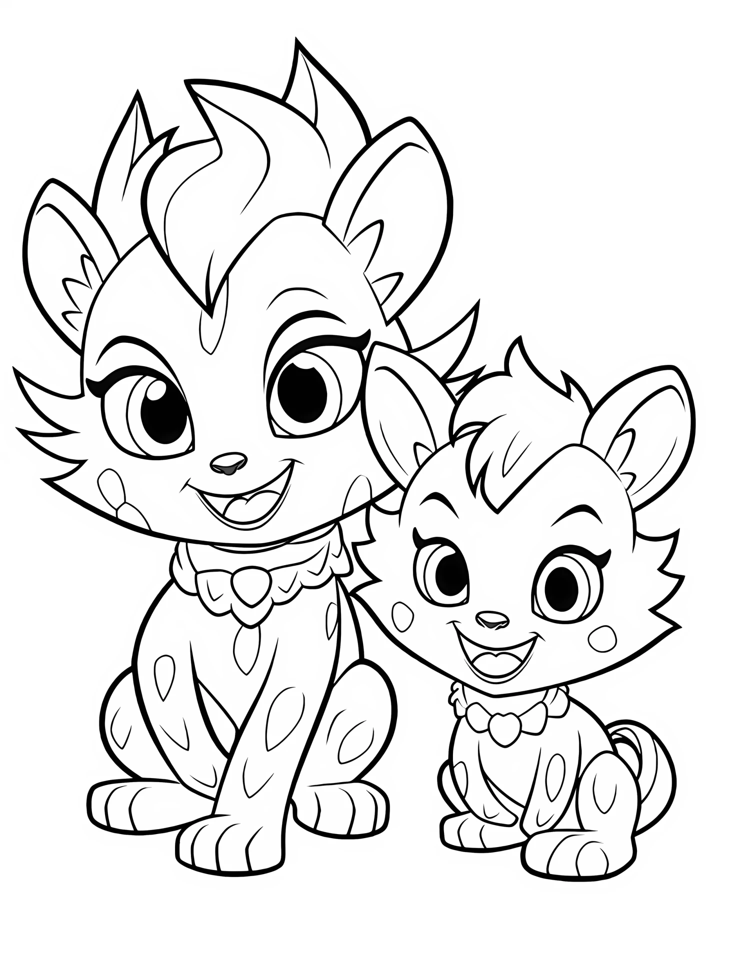 Pokemon for kids coloring page on white color background #32395