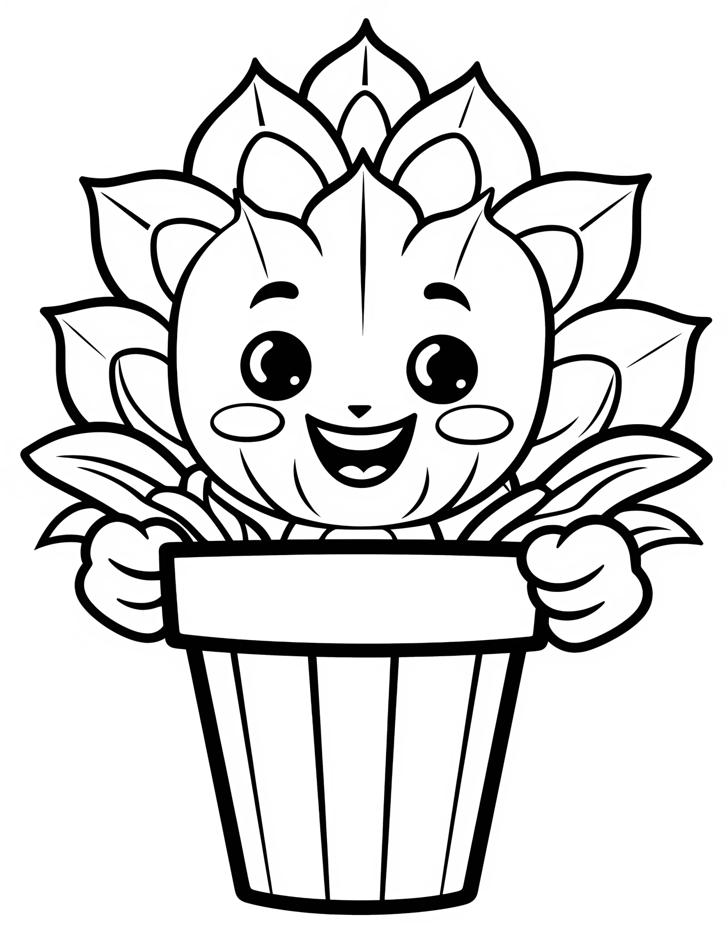 Popcorn for kids coloring page on white color background #32420