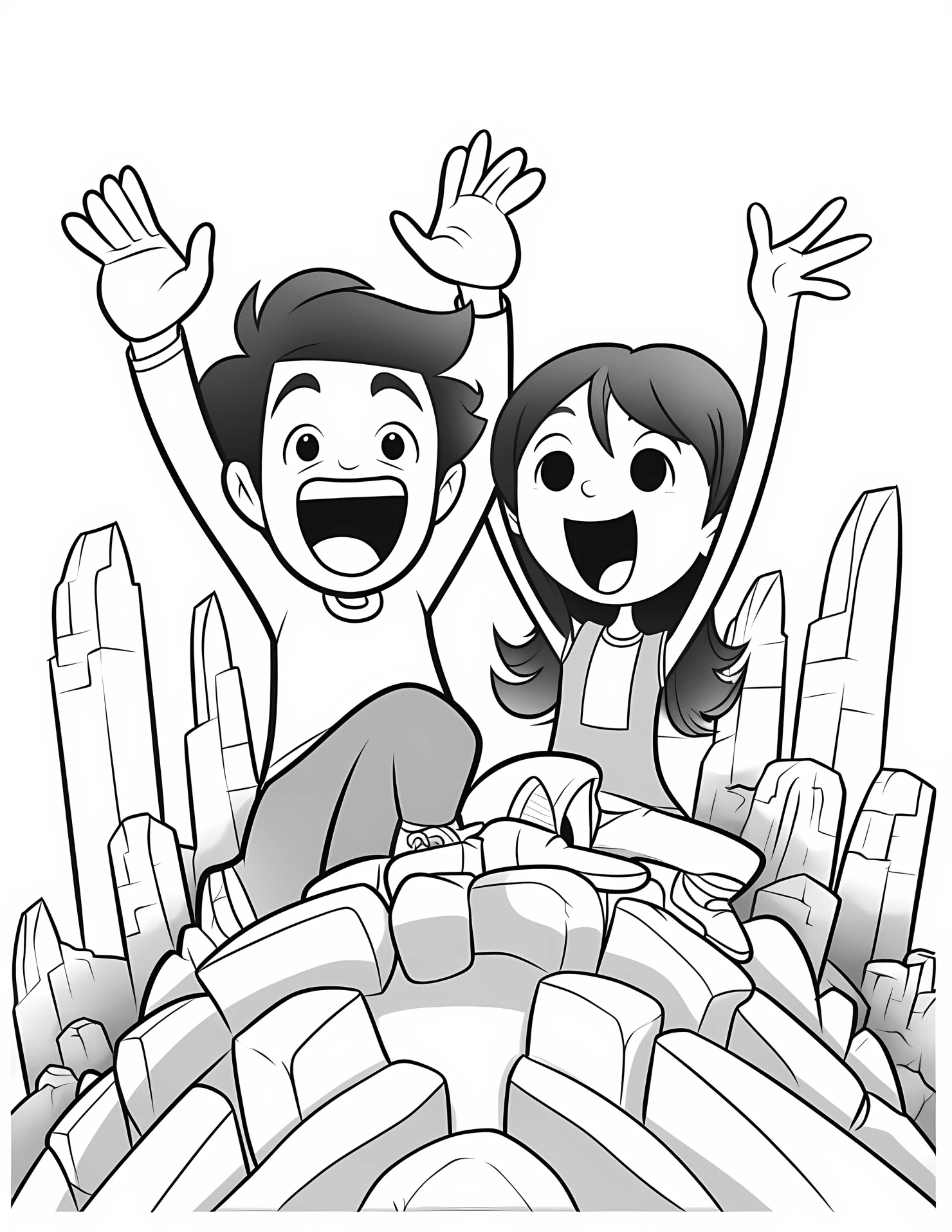 Resurrection for kids coloring page on white color background #32541