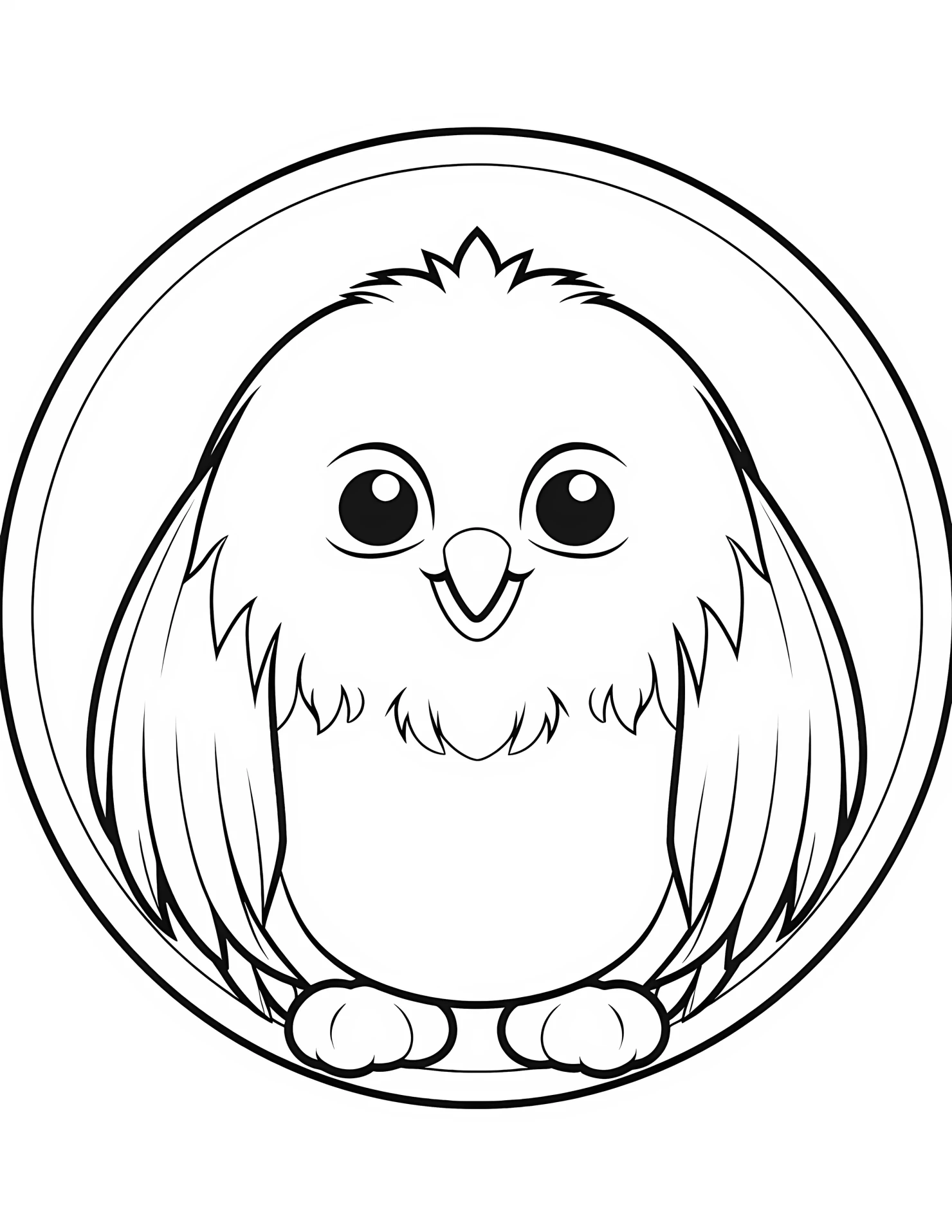 Seal for kids coloring page on white color background #32673
