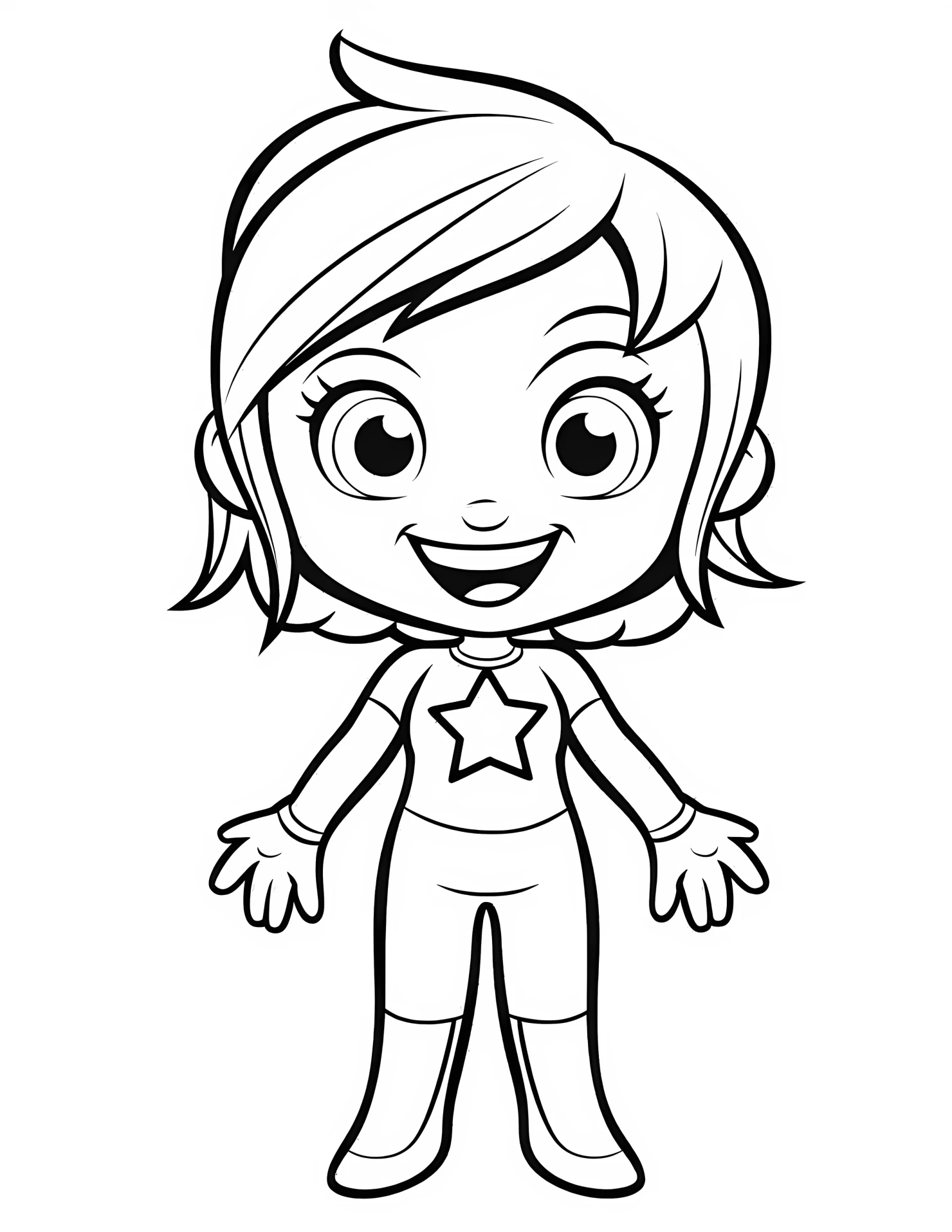 Siren for kids coloring page on white color background #32729