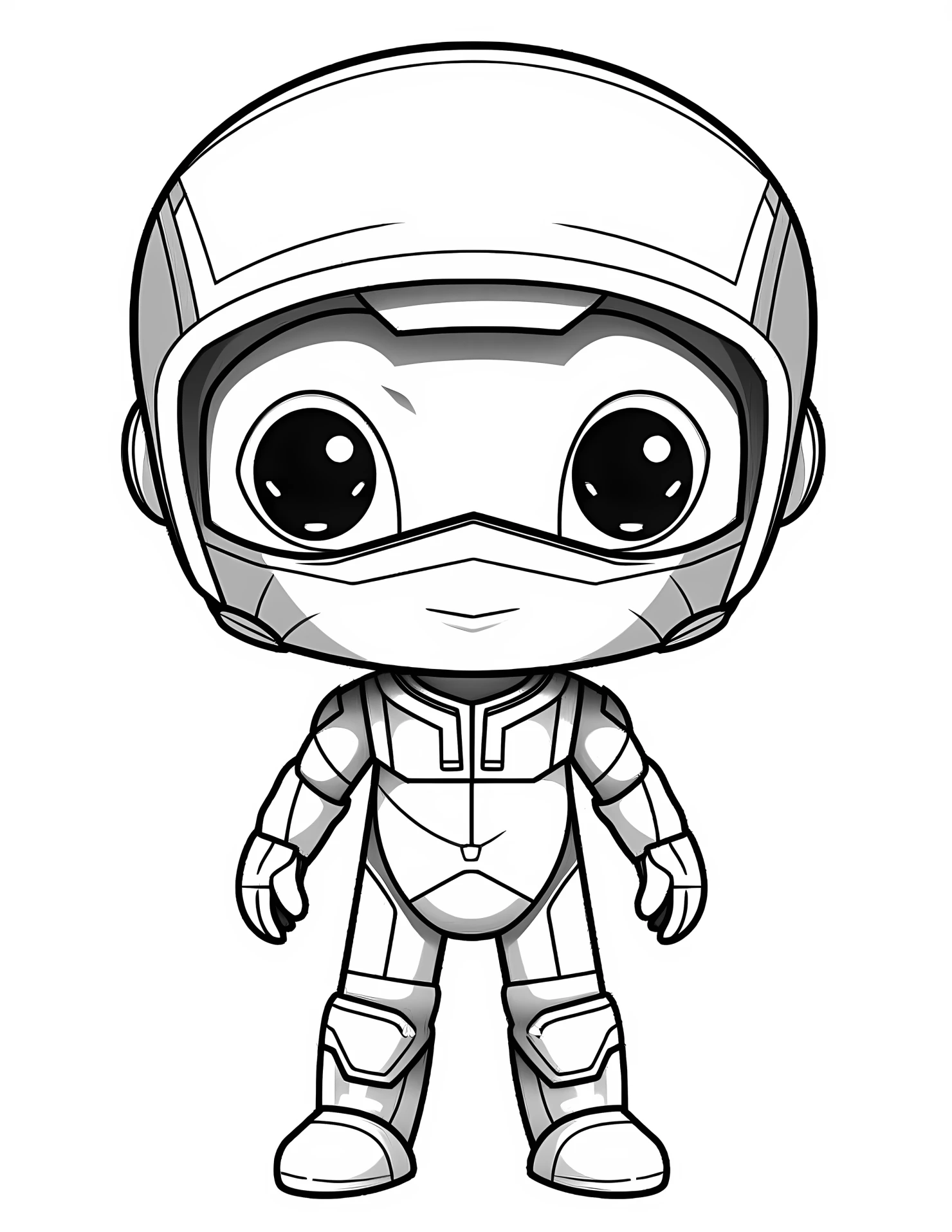 Spider man for kids coloring page on white color background #32807