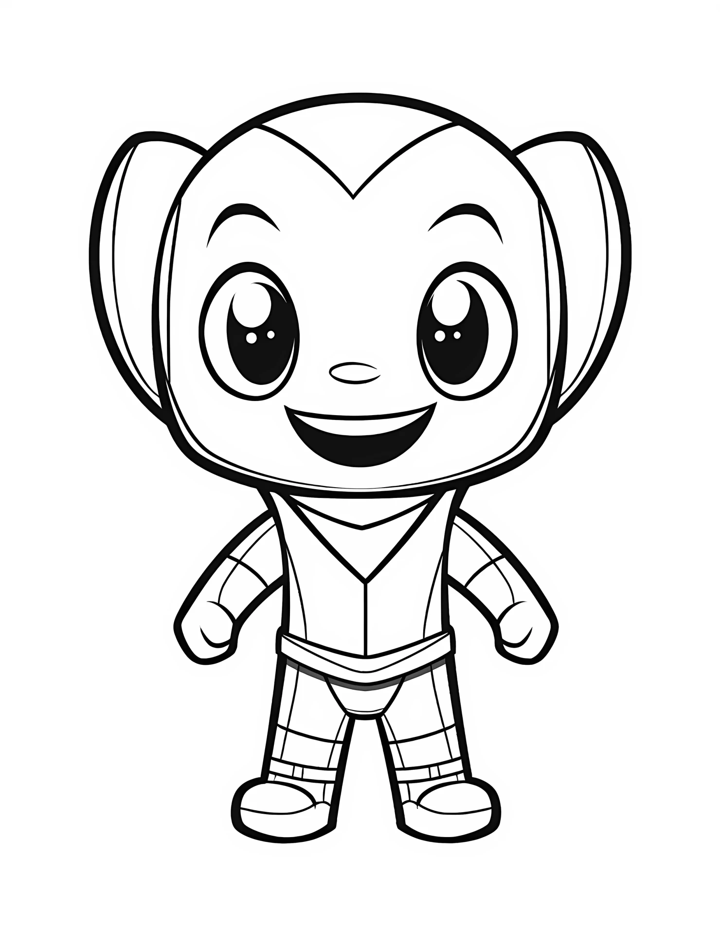 Spider man for kids coloring page on white color background #32811