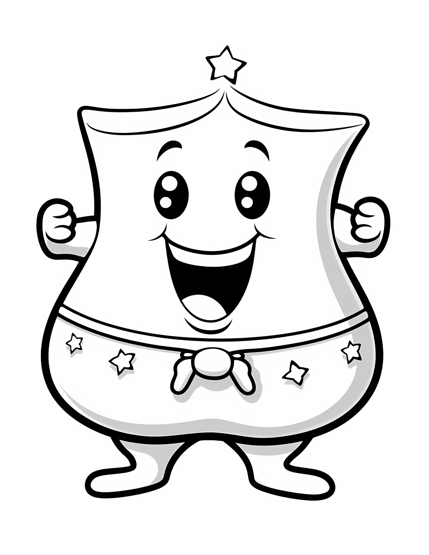 Stomach for kids coloring page on white color background #32905
