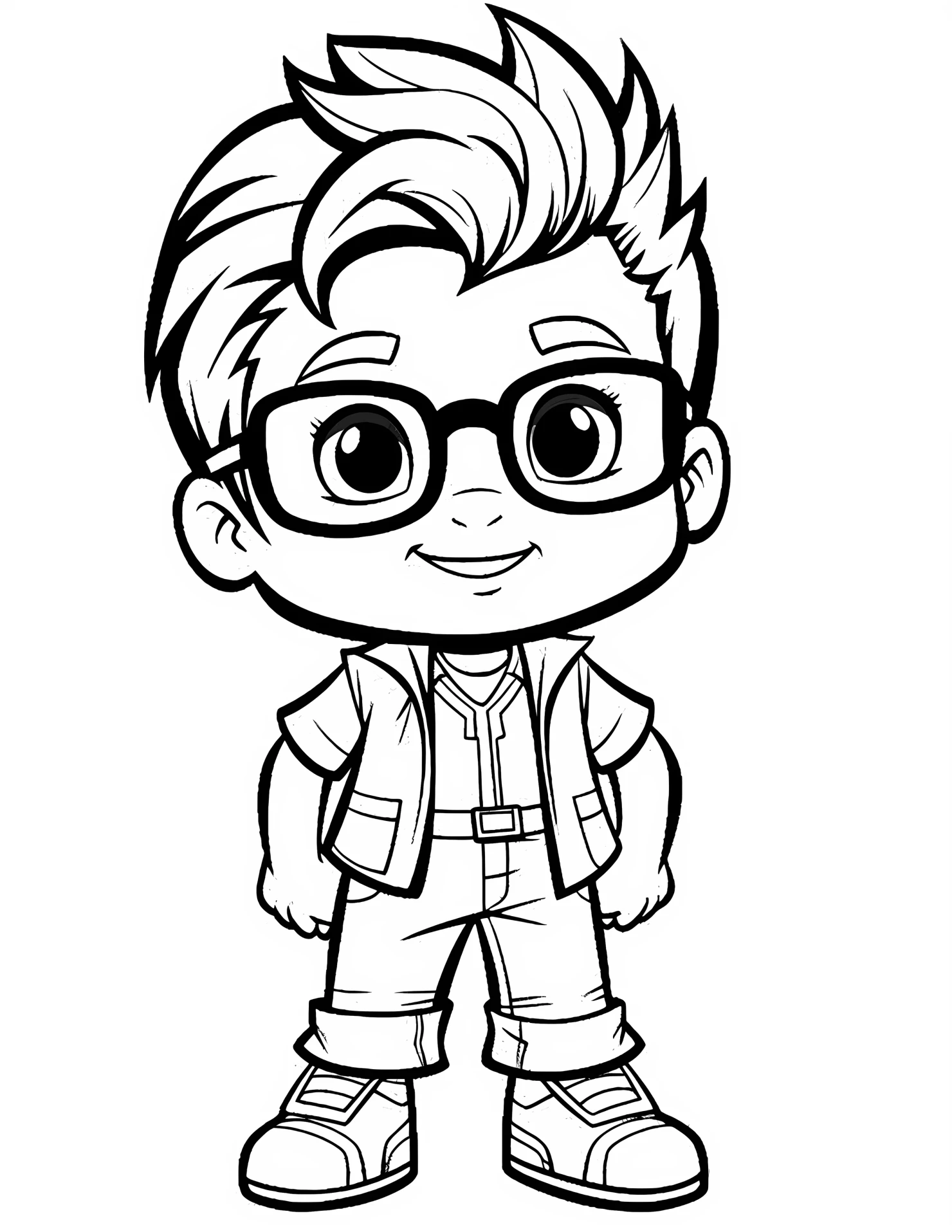 Superman for kids coloring page on white color background #32961