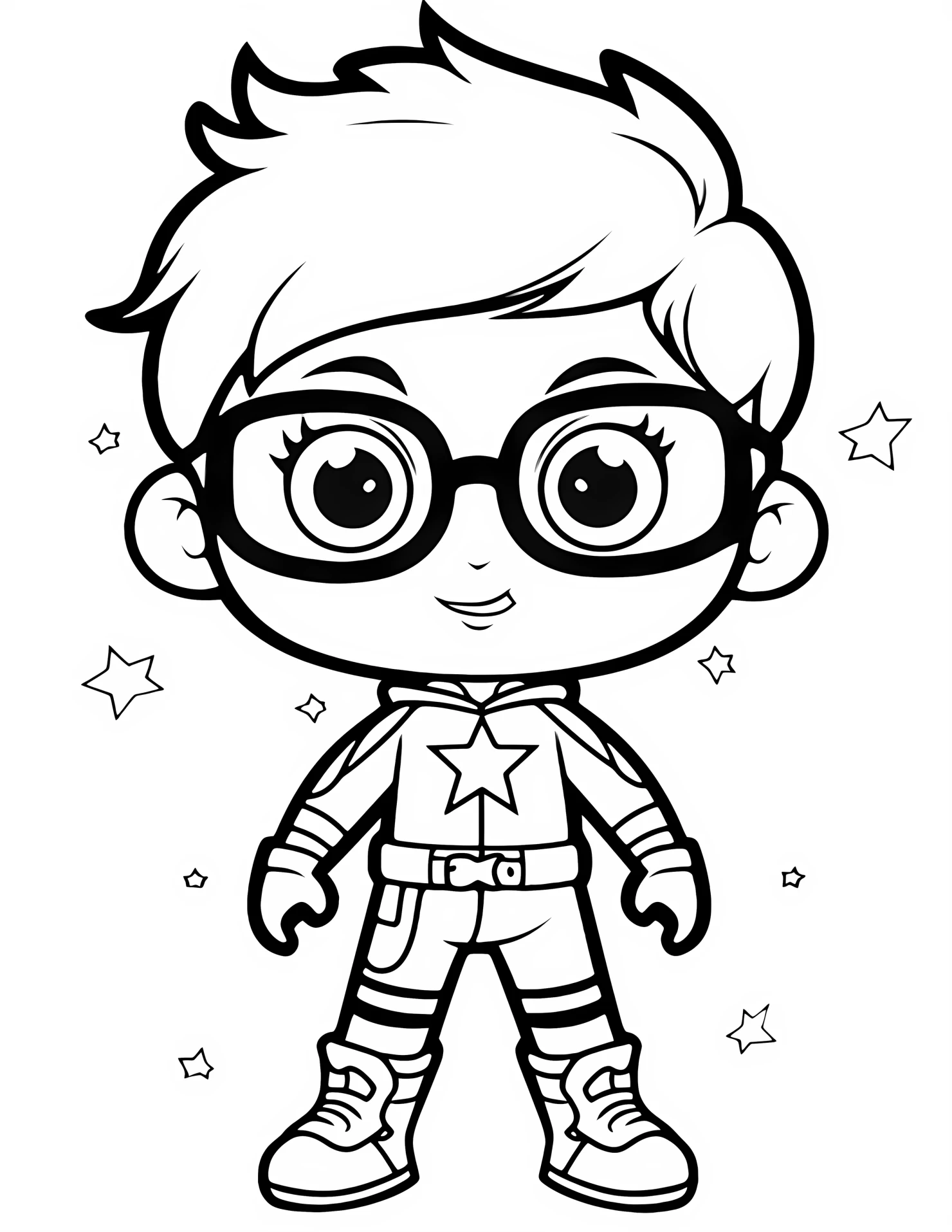 Superman for kids coloring page on white color background #32963