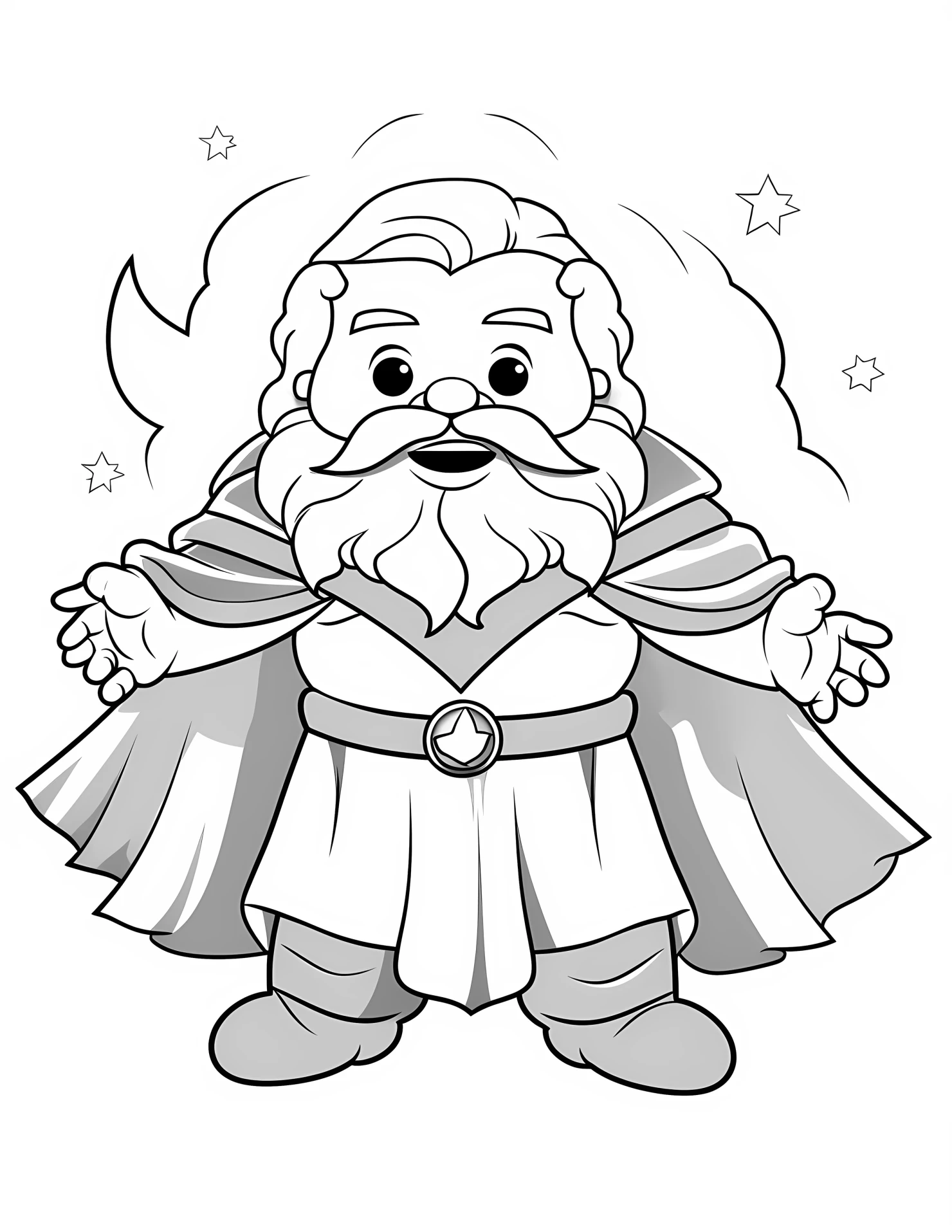 Zeus for kids coloring page on white color background #33013