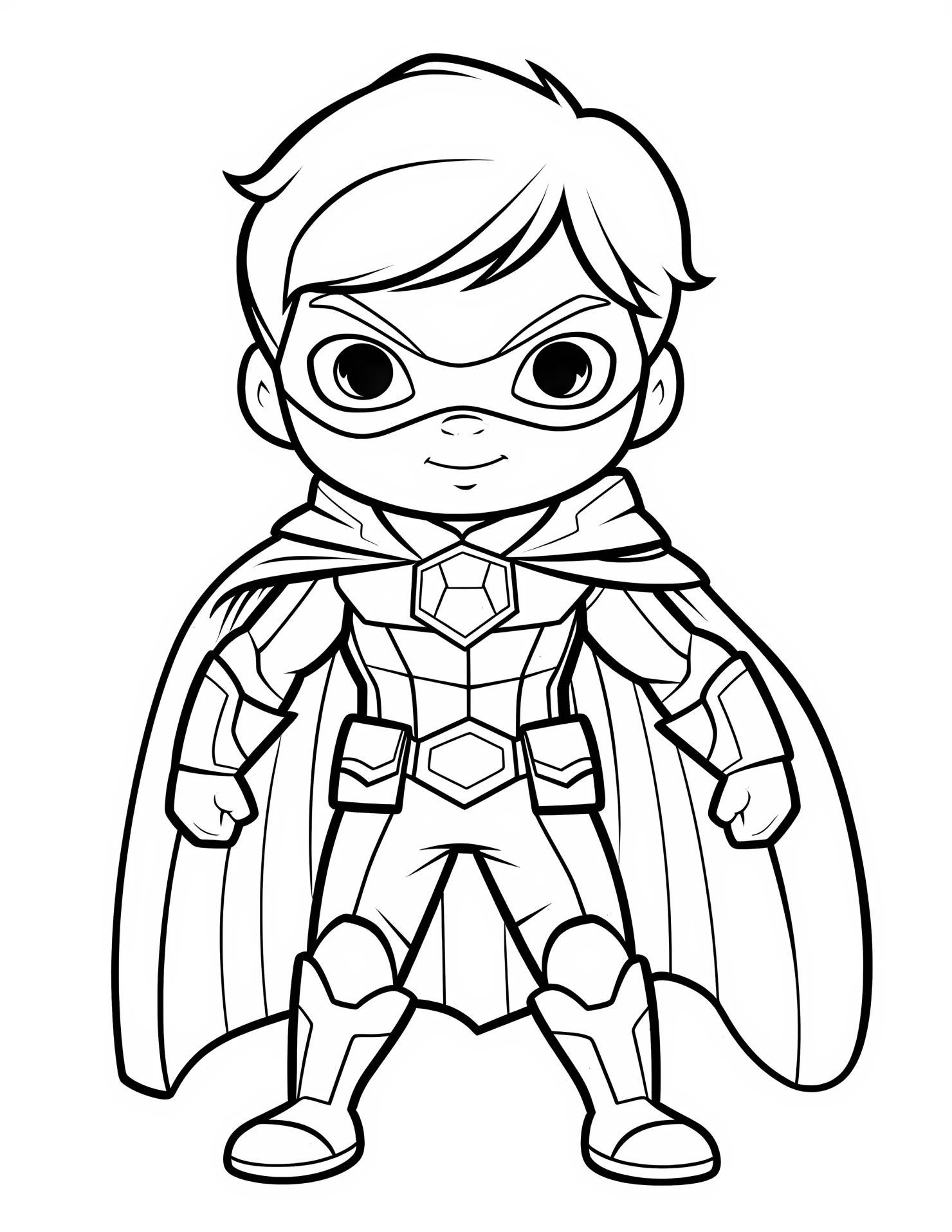 Thor for kids coloring page on white color background #33054