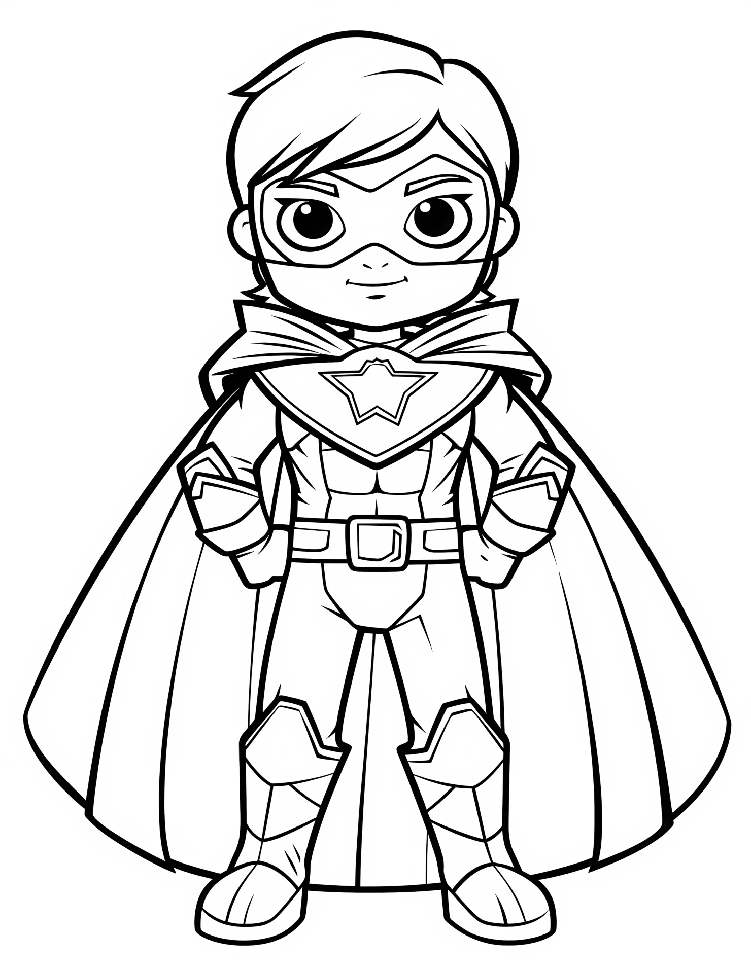 Thor for kids coloring page on white color background #33057