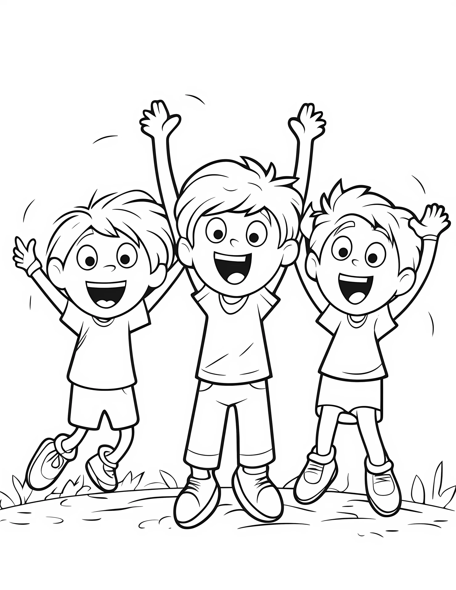 Three point shot for kids coloring page on white color background #33066