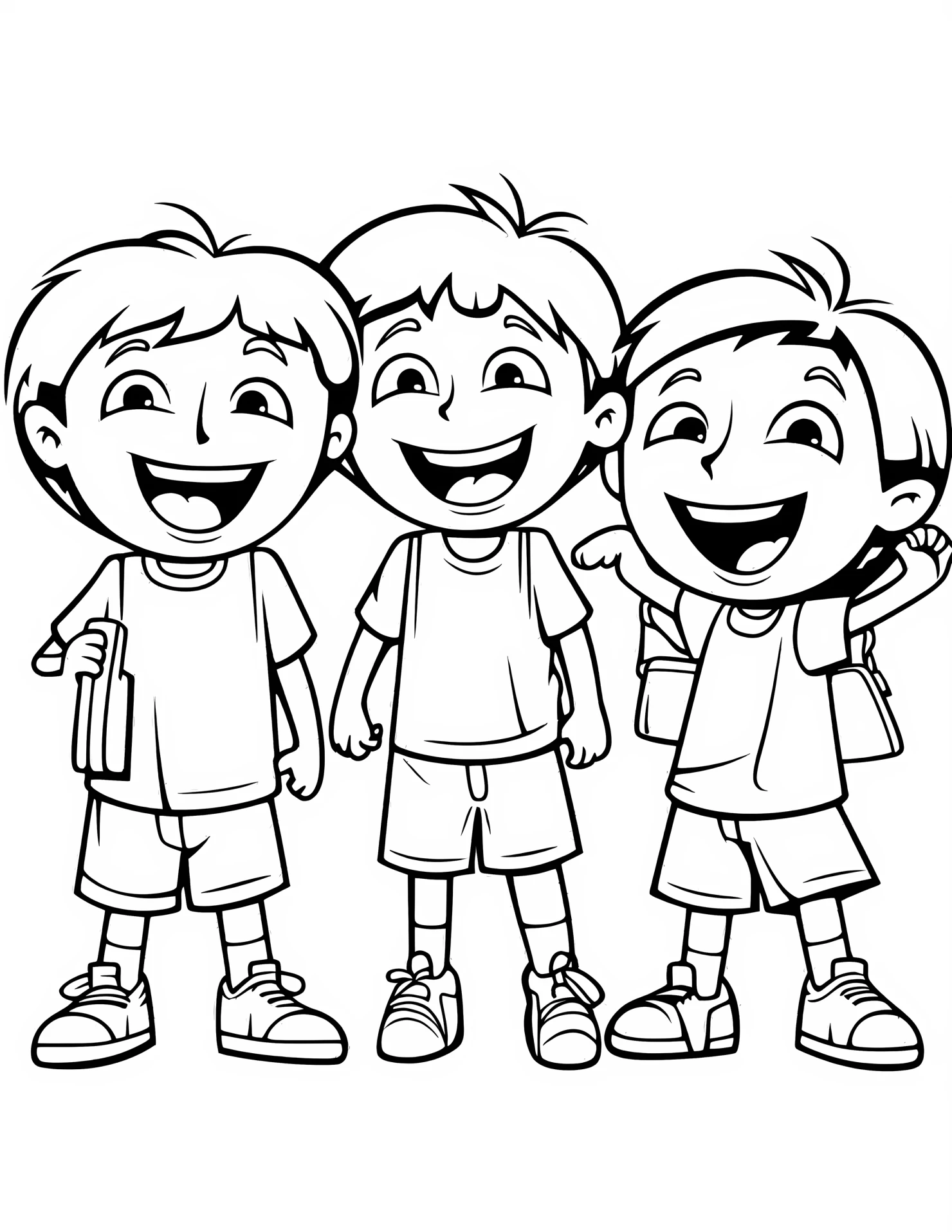 Three point shot for kids coloring page on white color background #33067