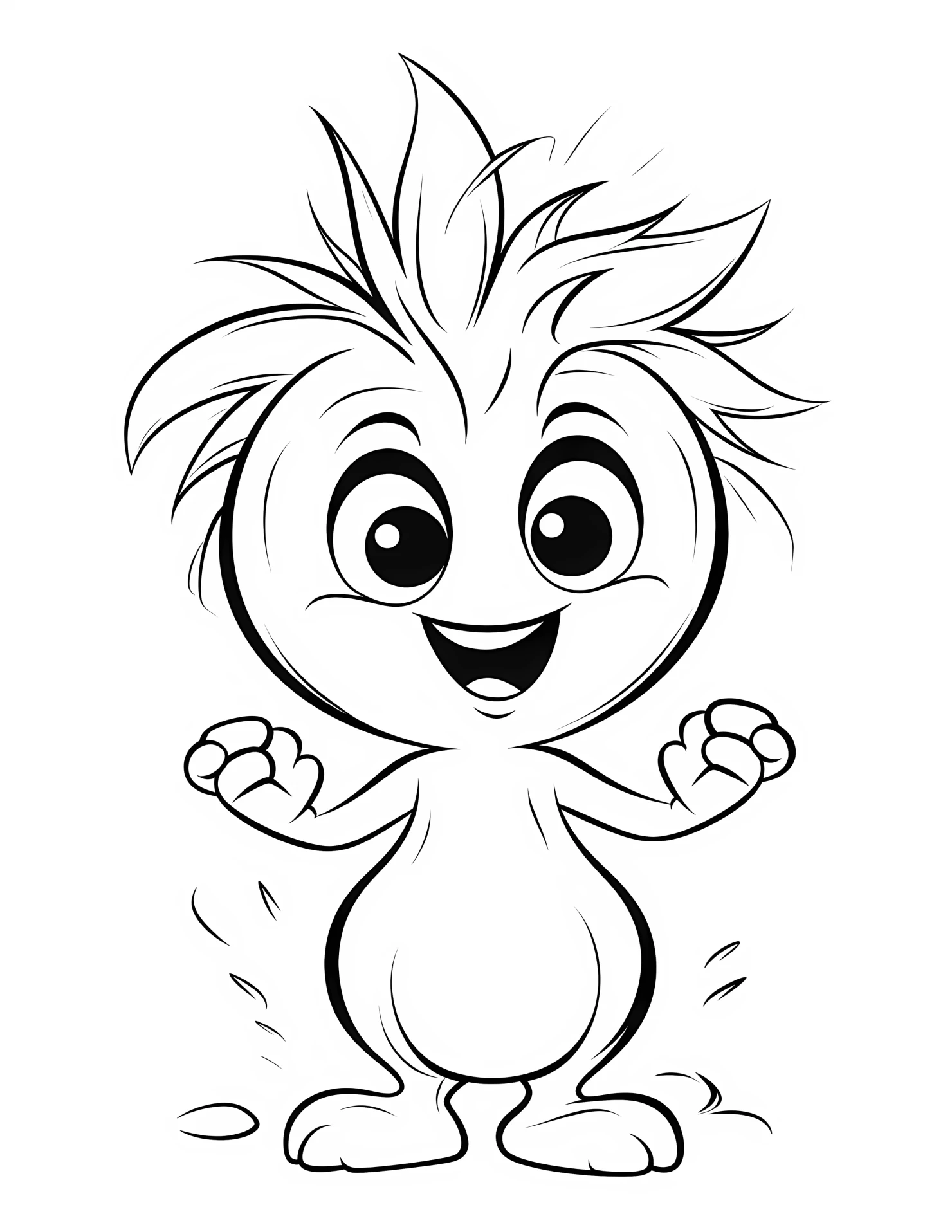 Tomato for kids coloring page on white color background #33098