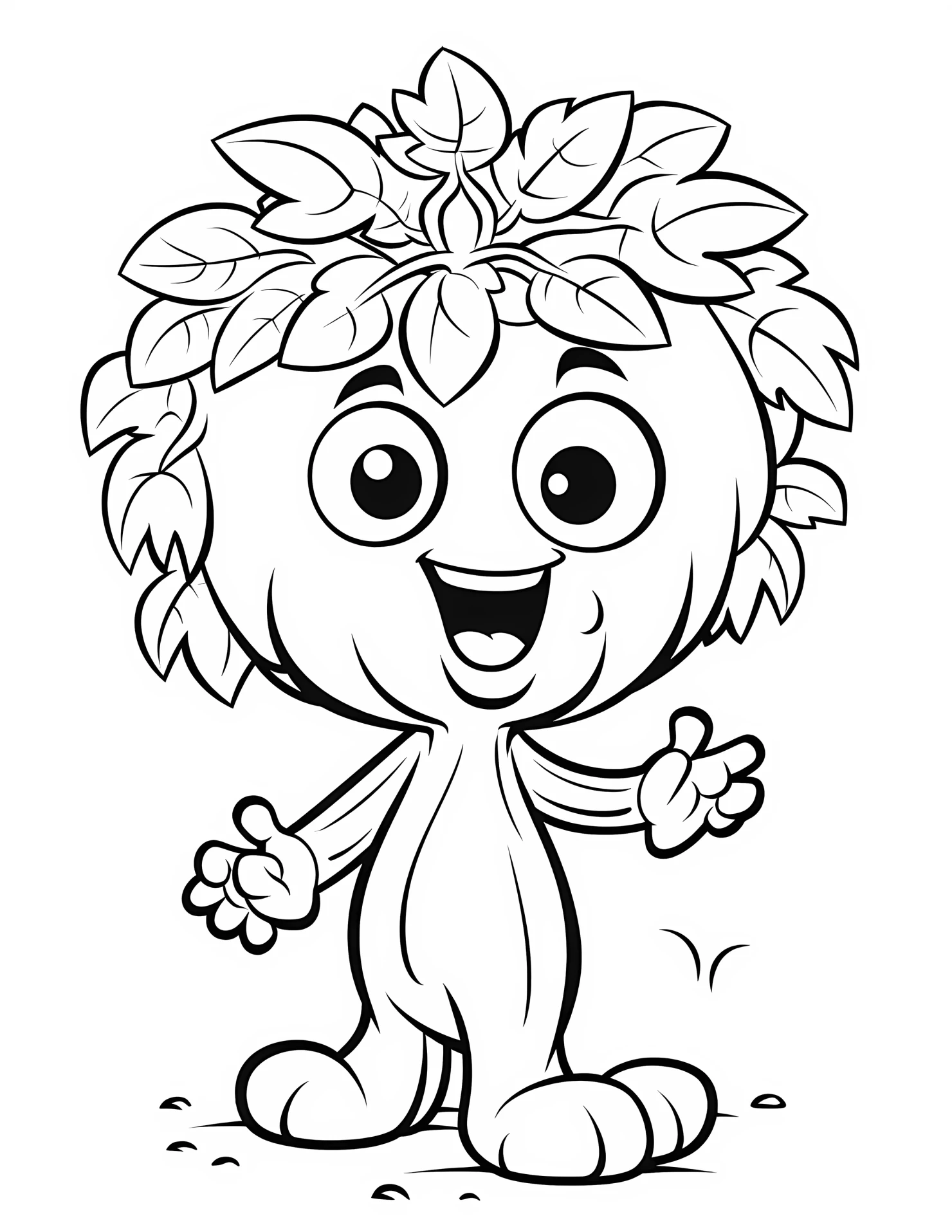 Tomato for kids coloring page on white color background #33099