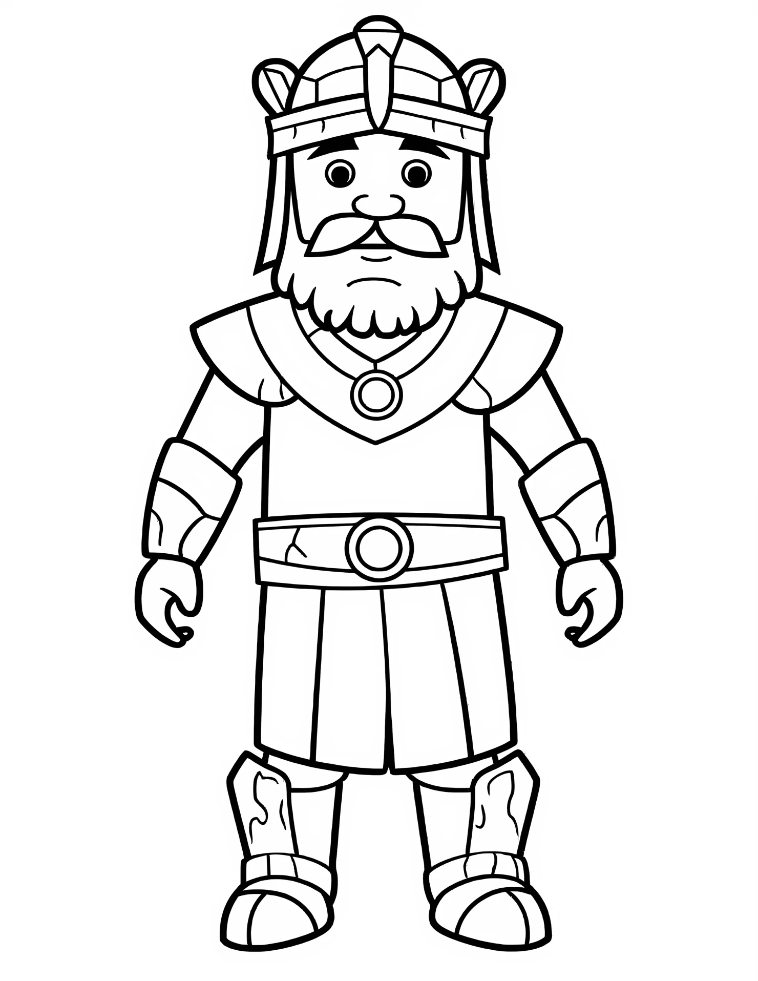 Tyr for kids coloring page on white color background #33207