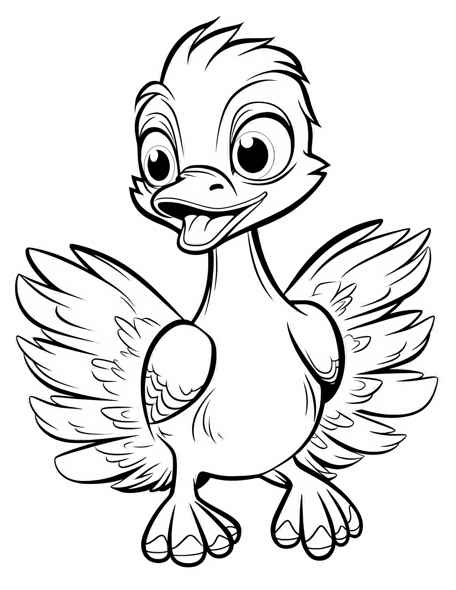 Velociraptor for kids coloring page on white color background #33251