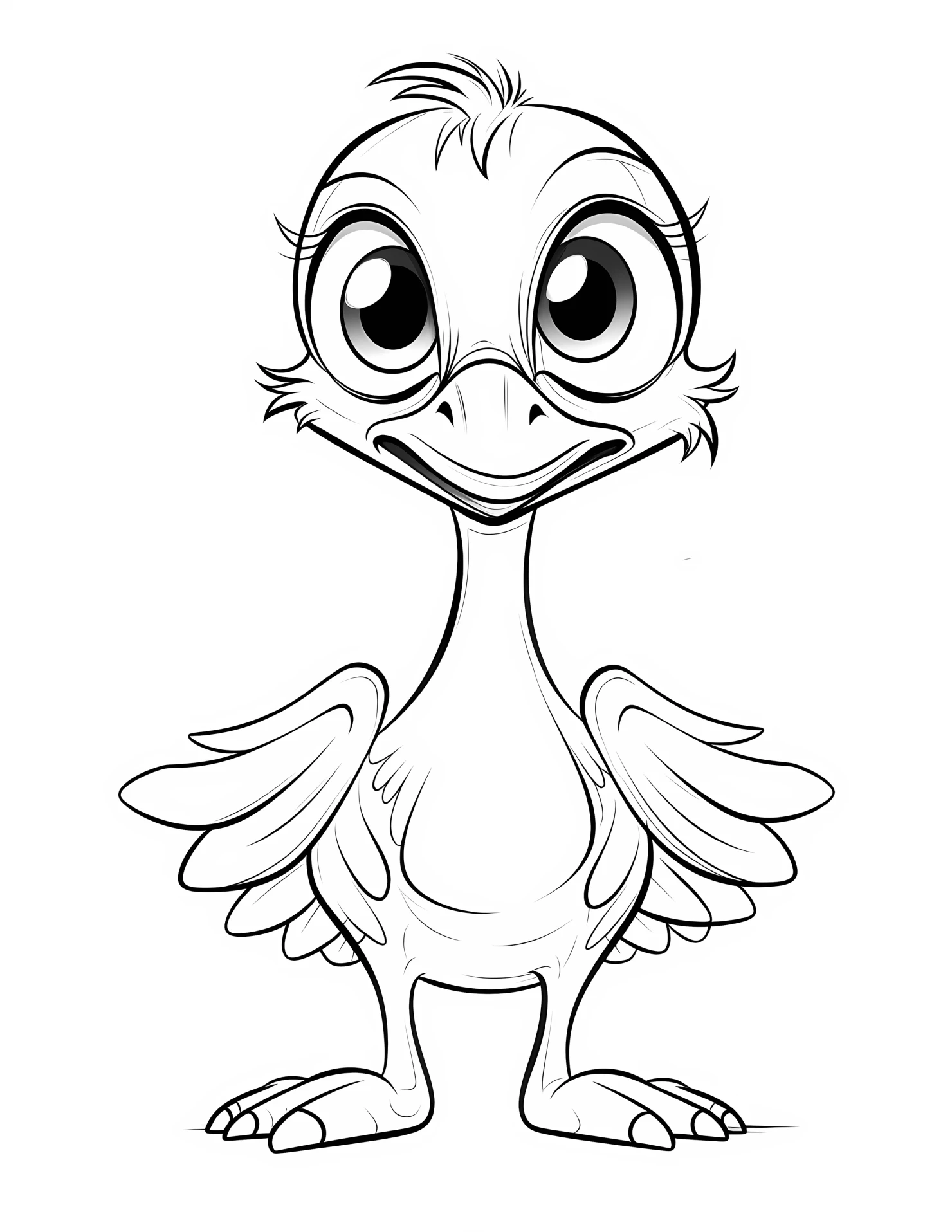 Velociraptor for kids coloring page on white color background #33252