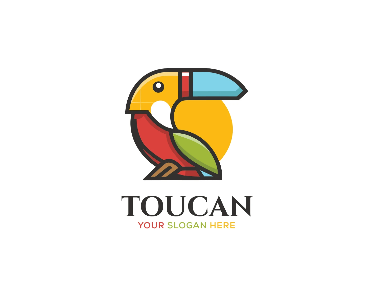Toucan customizable logo design #33391