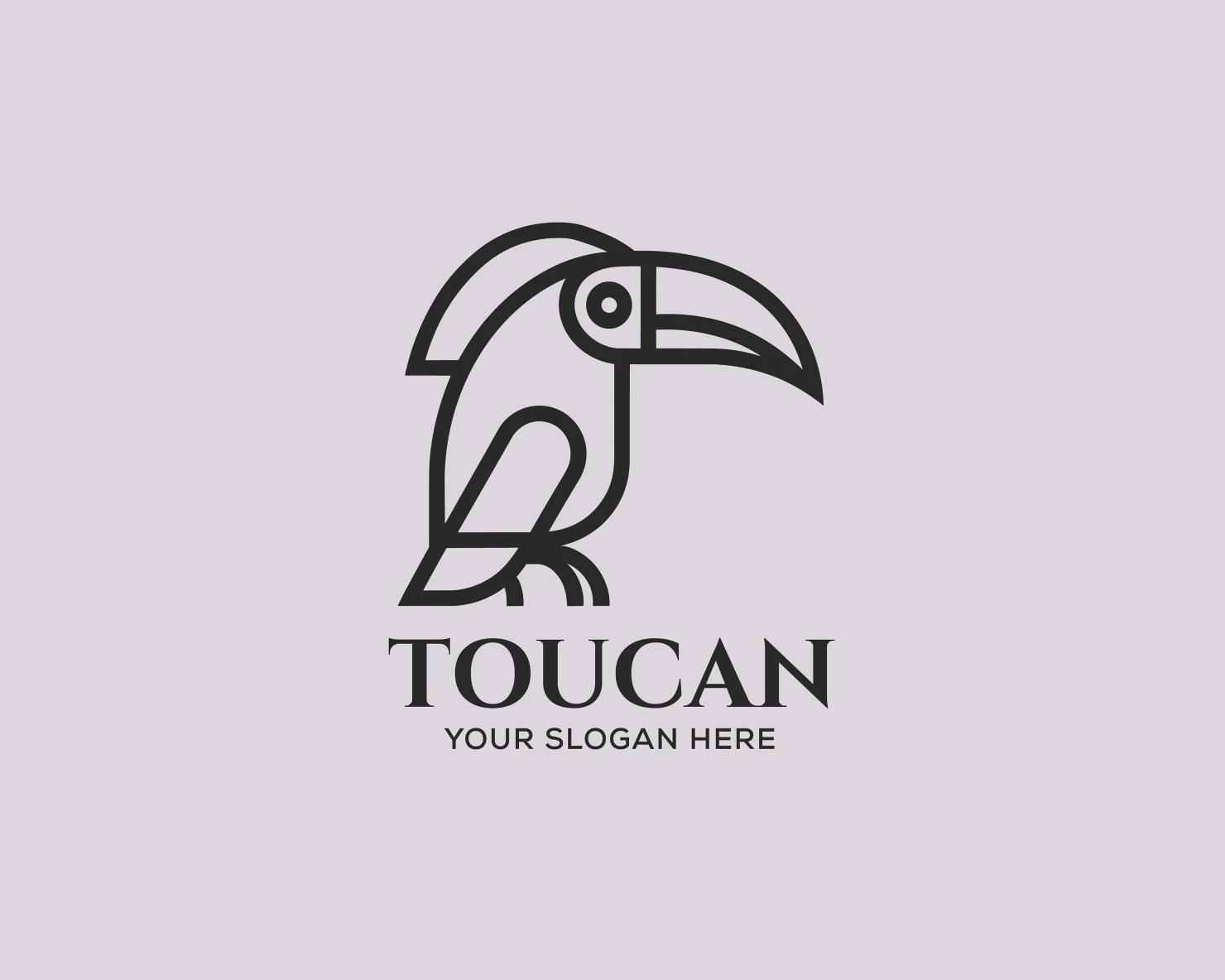 Toucan customizable logo design #33392