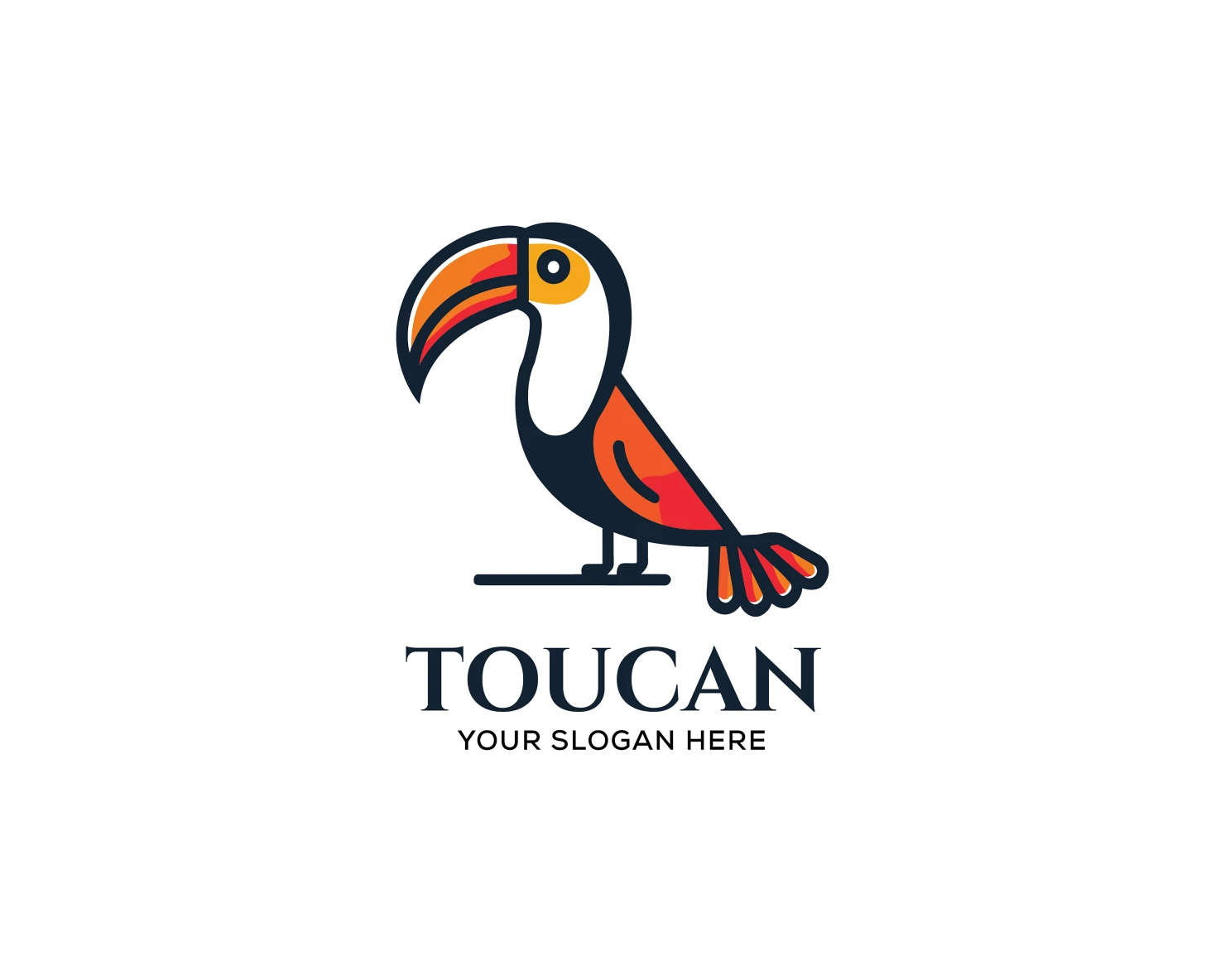 Toucan customizable logo design #33394