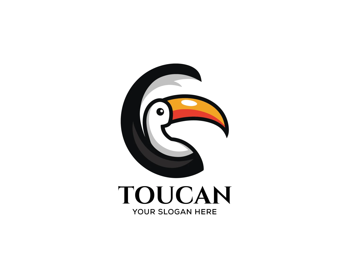 Toucan customizable logo design #33395