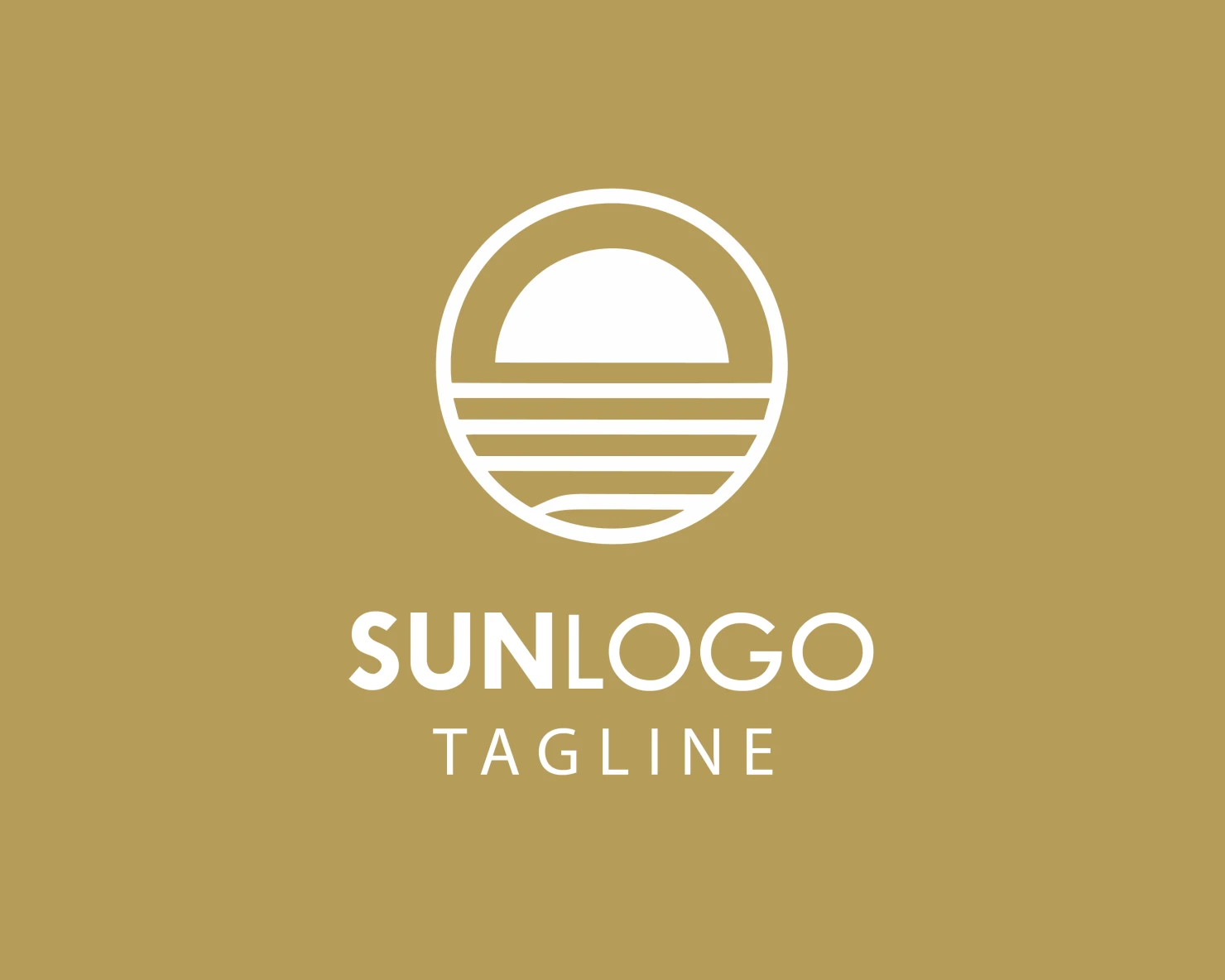 Sun customizable logo design #33404
