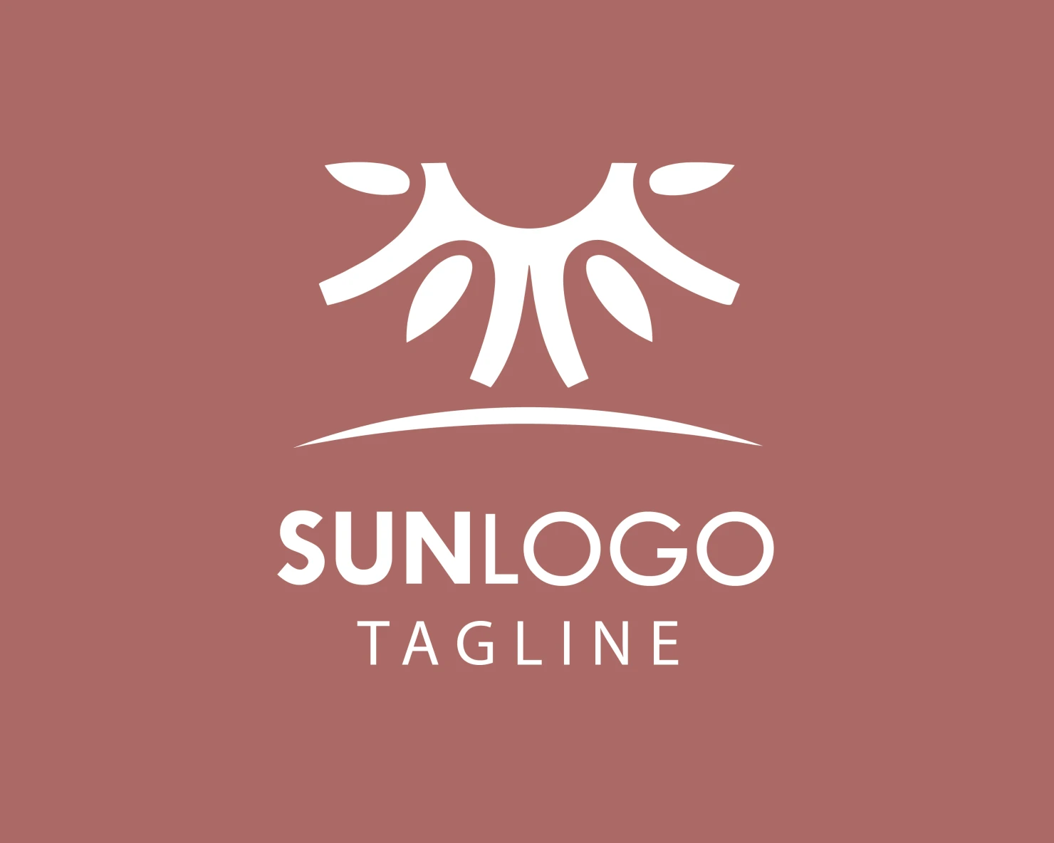 Sun customizable logo design #33406