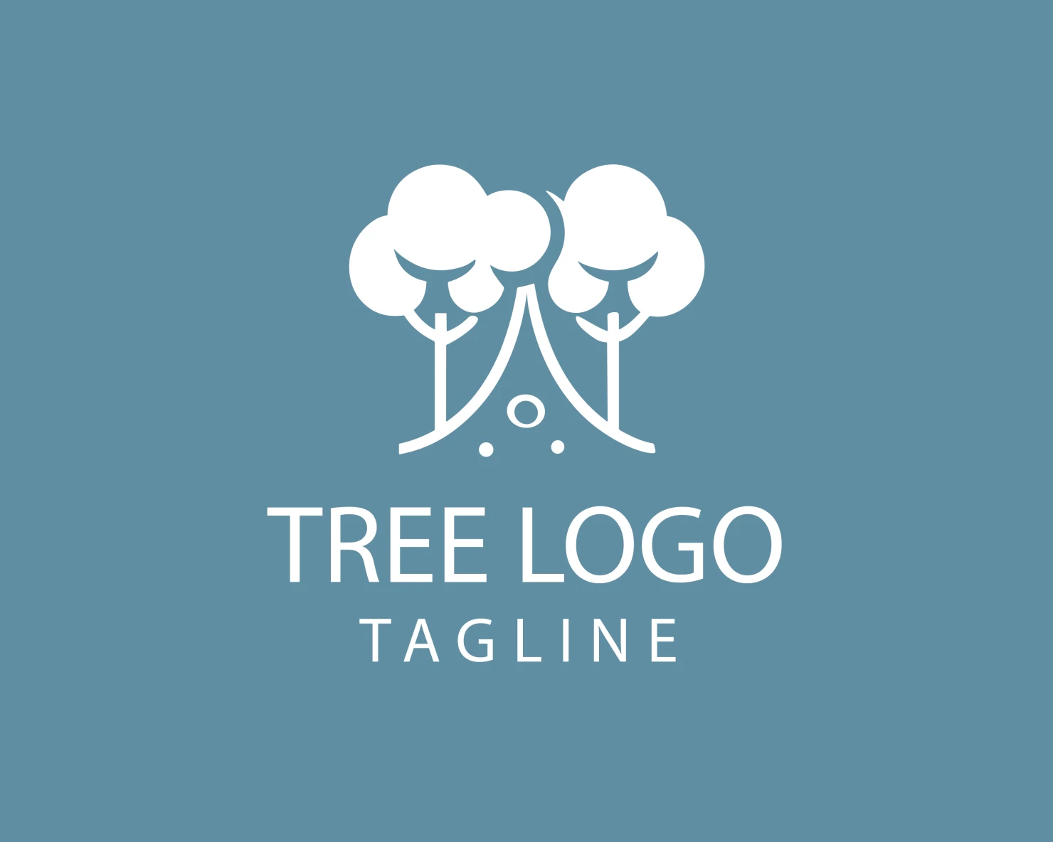 Tree customizable logo design #33408