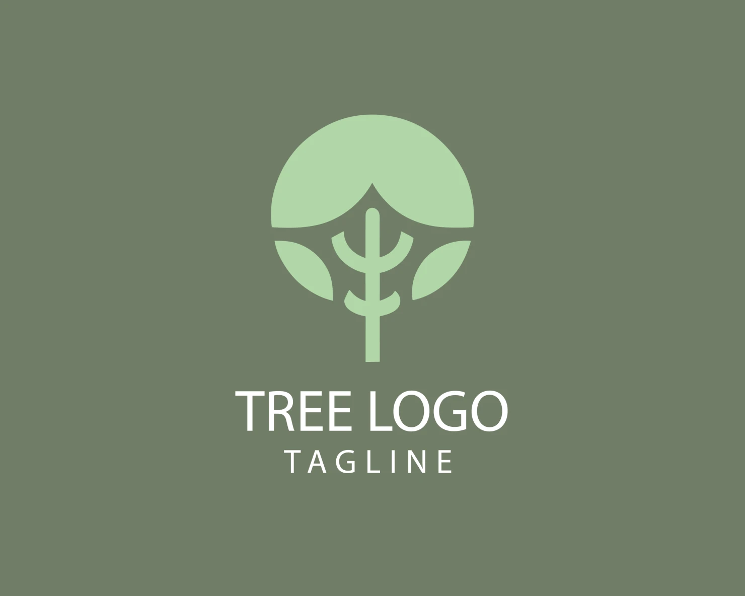 Tree customizable logo design #33413
