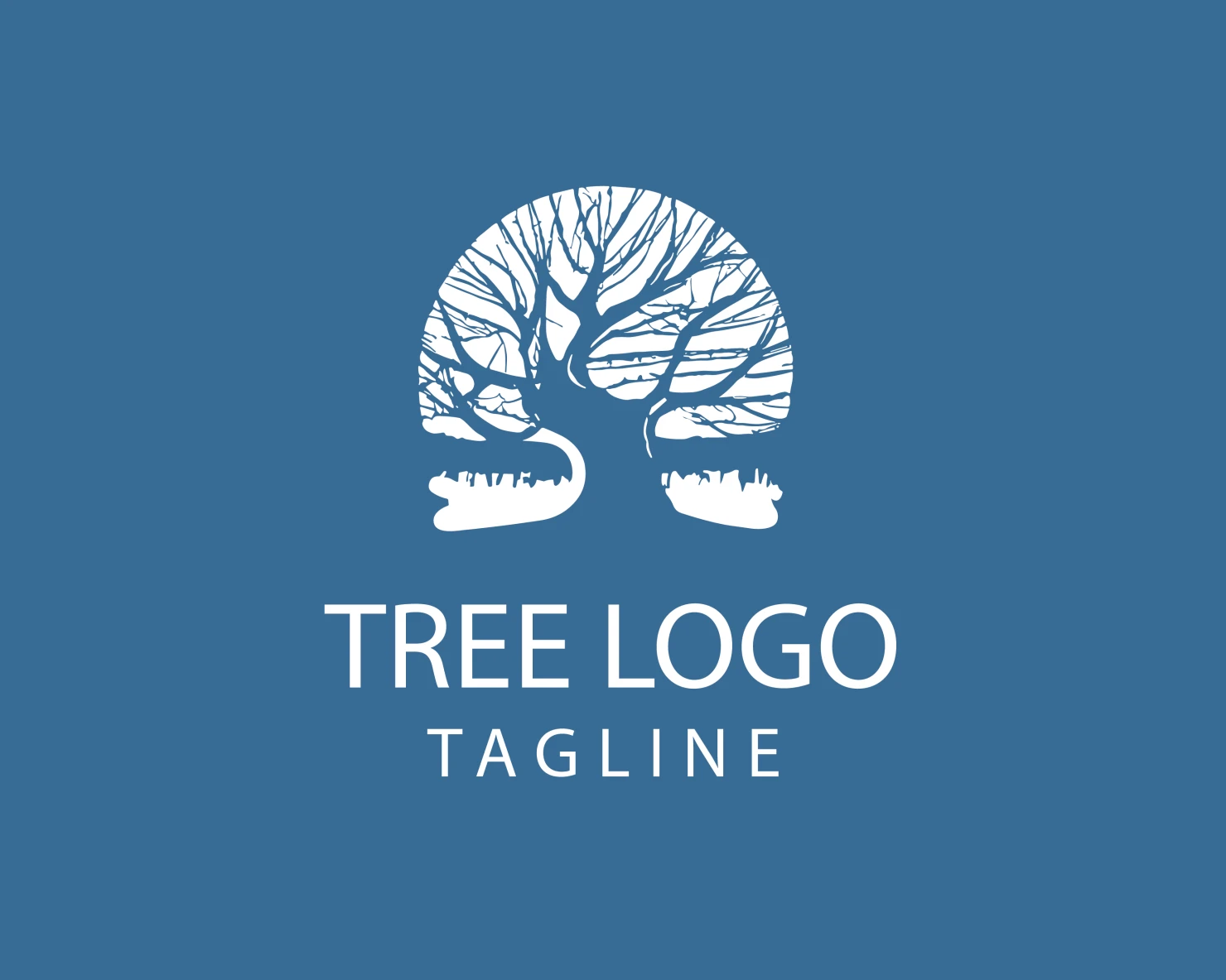 Tree customizable logo design #33414