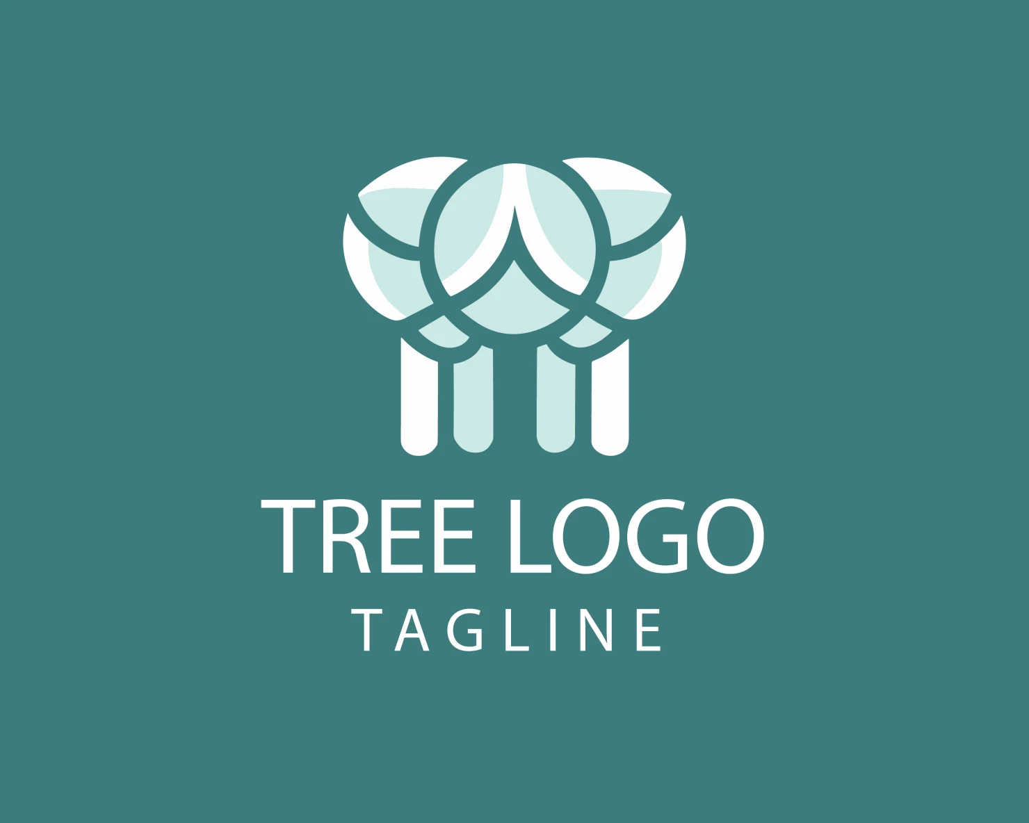 Tree customizable logo design #33421