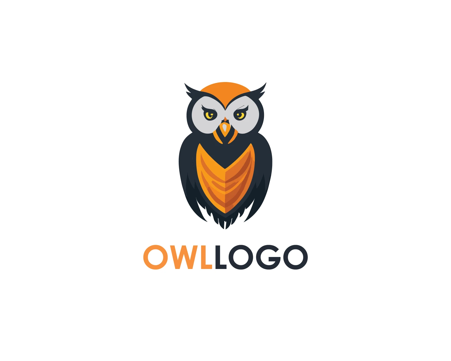 Owl customizable logo design #33430