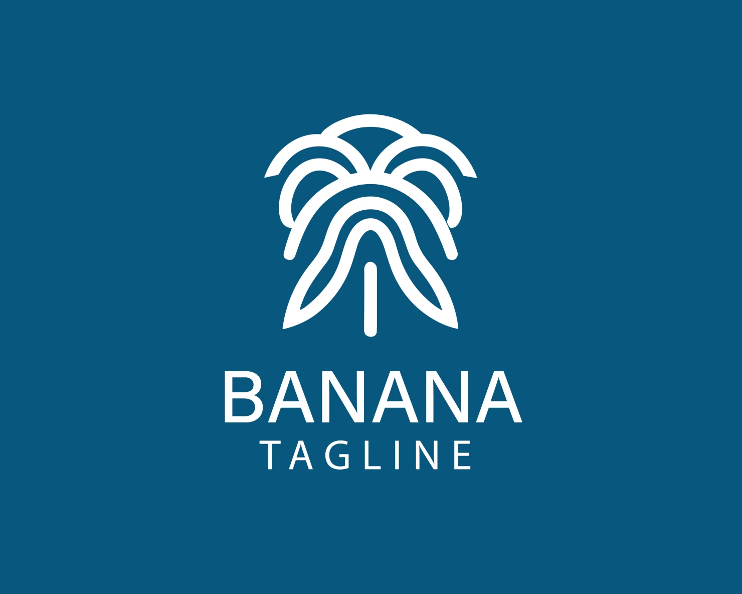 Banana customizable logo design #33439