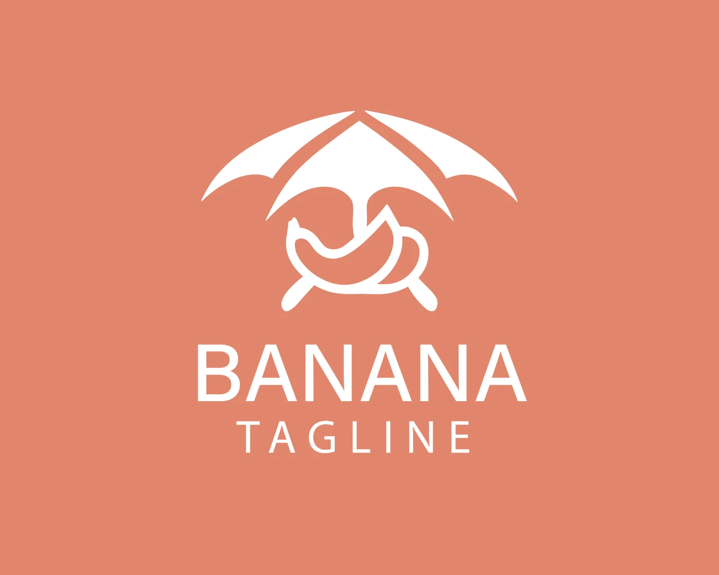 Banana customizable logo design #33441