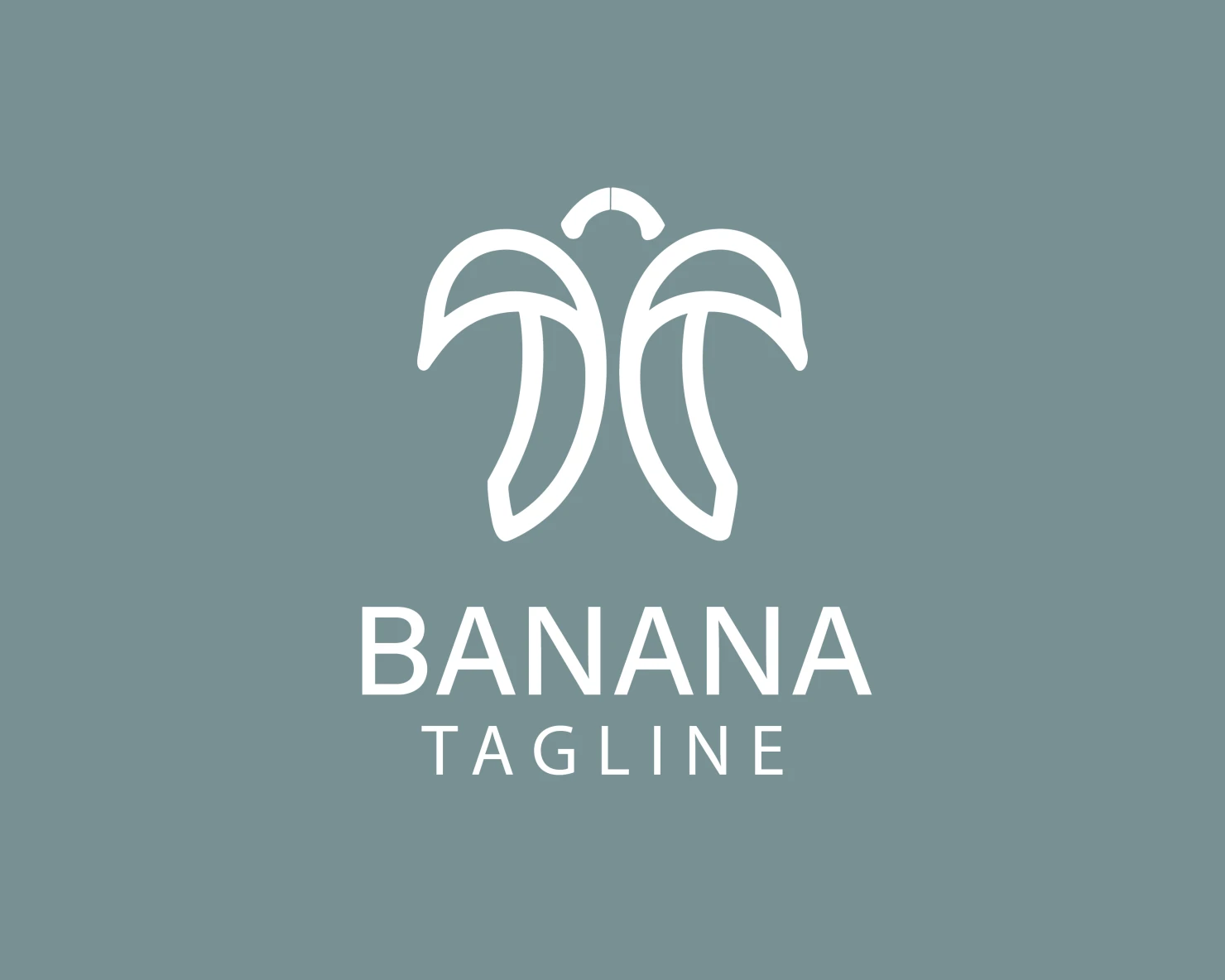 Banana customizable logo design #33442