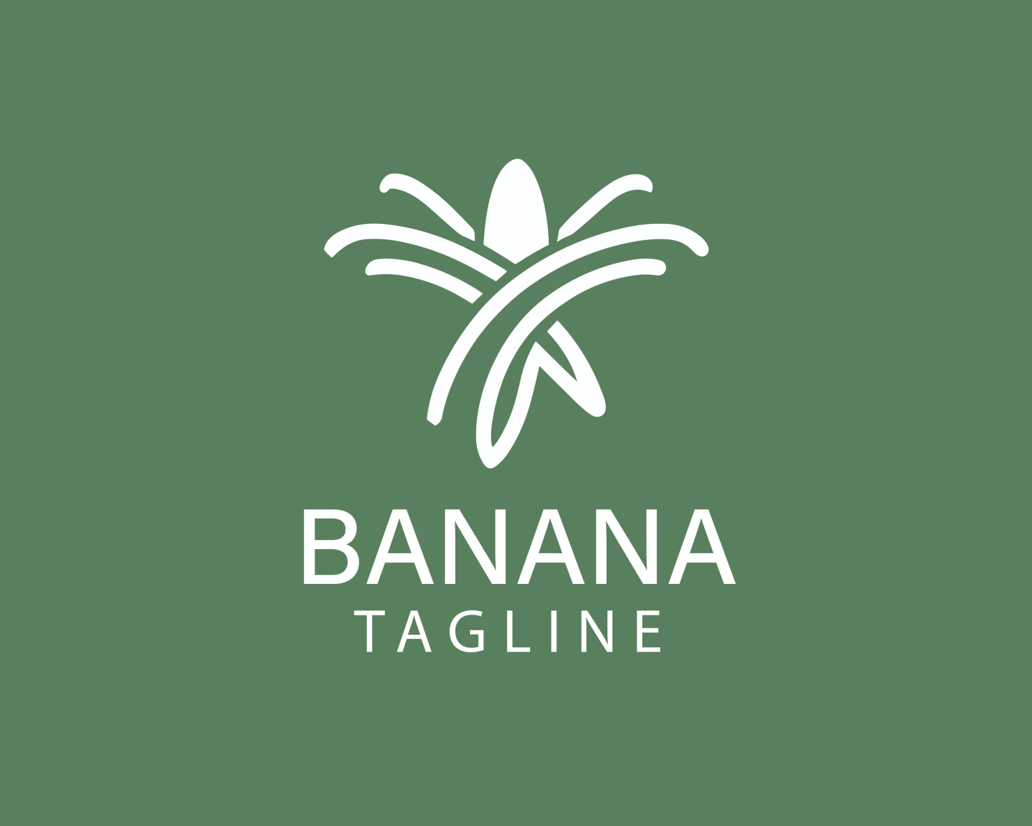 Banana customizable logo design #33443