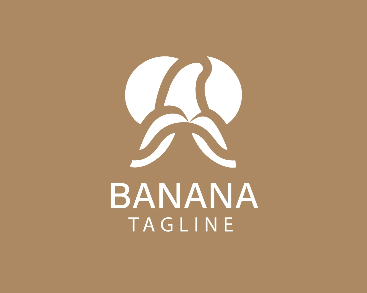 Banana customizable logo design #33448