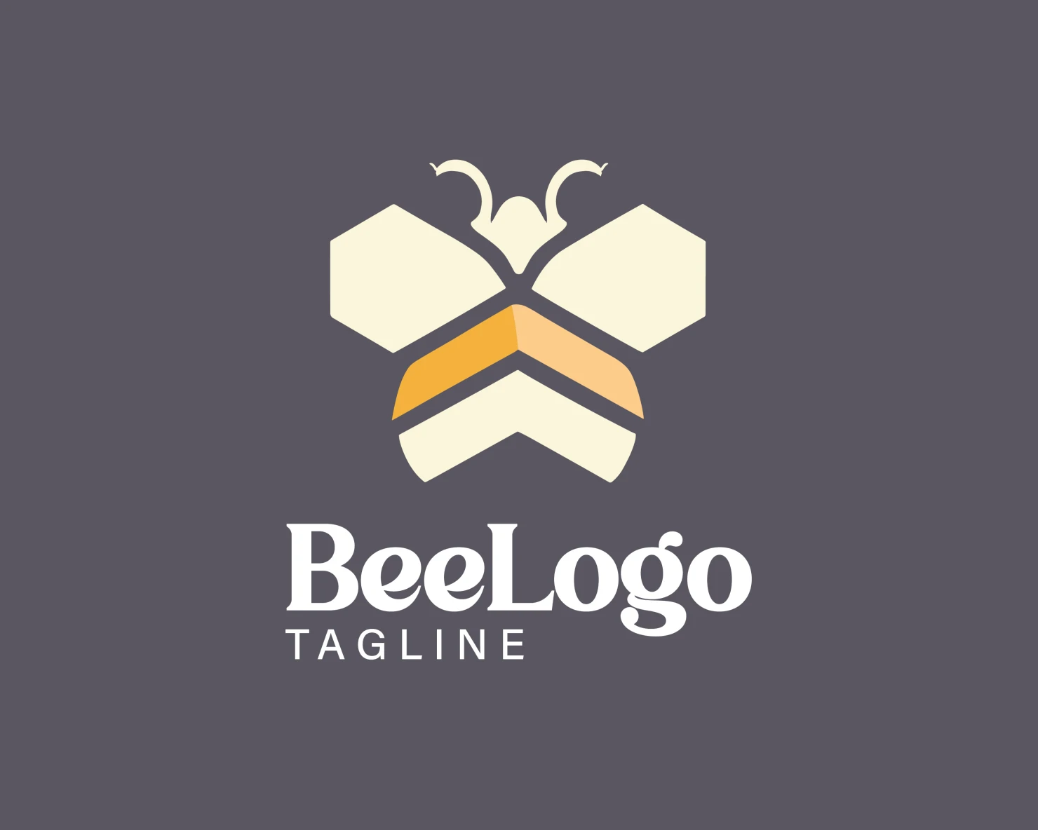 Bee customizable logo design #33452