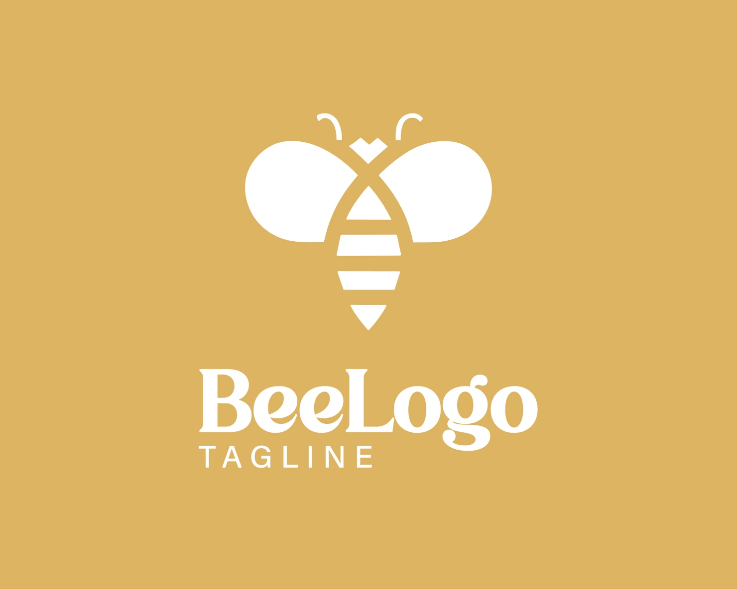 Bee customizable logo design #33456