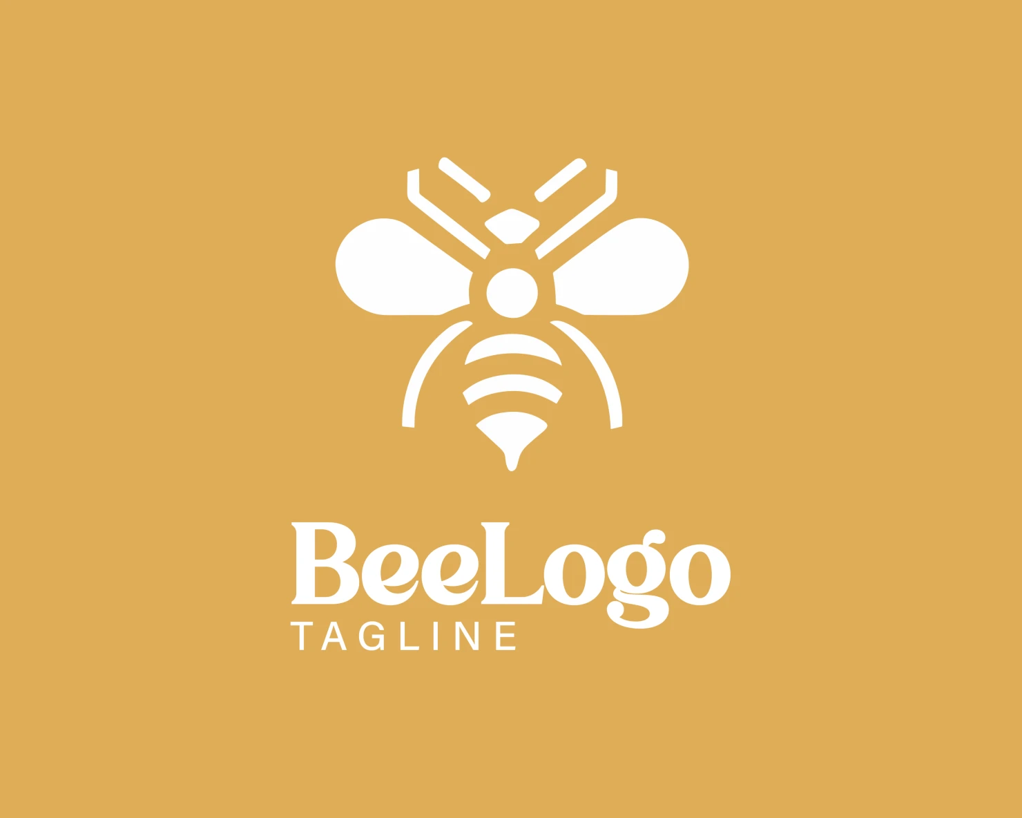 Bee customizable logo design #33457