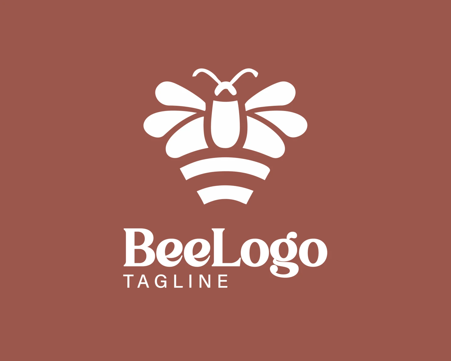 Bee customizable logo design #33458