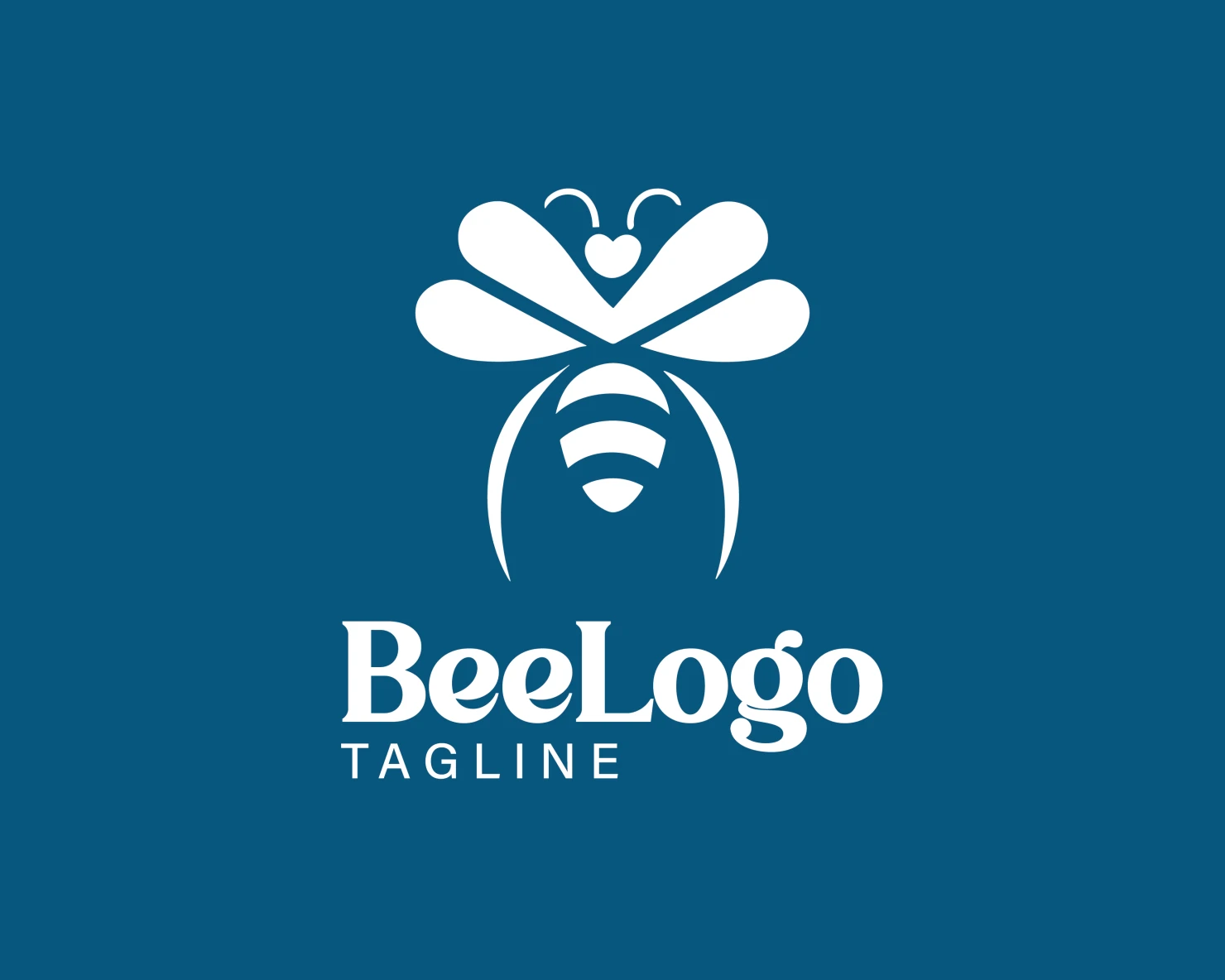 Bee customizable logo design #33460