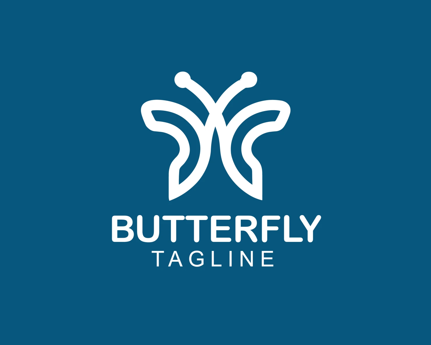 Butterfly customizable logo design #33462