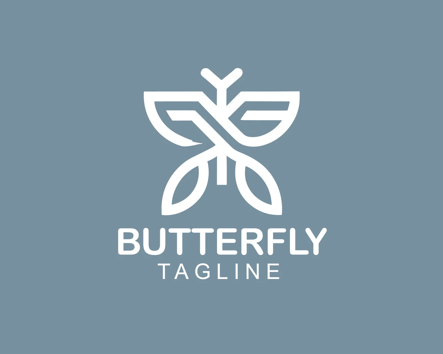 Butterfly customizable logo design #33468