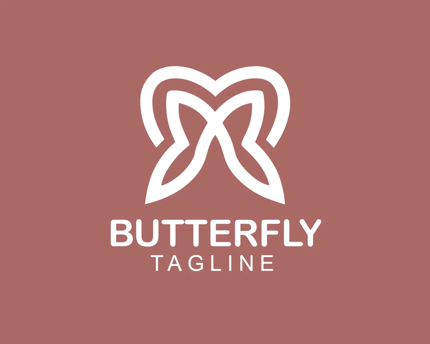 Butterfly customizable logo design #33470